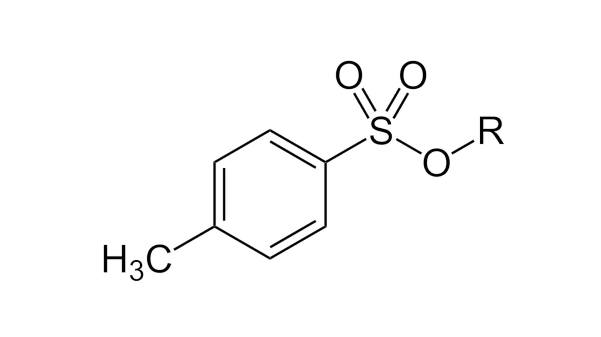 Struturformel Tosylate