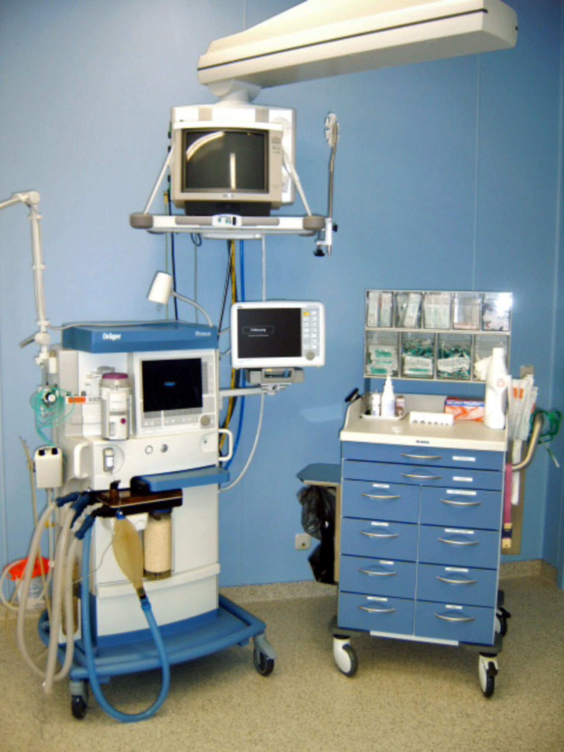 Anesthesiological workstation