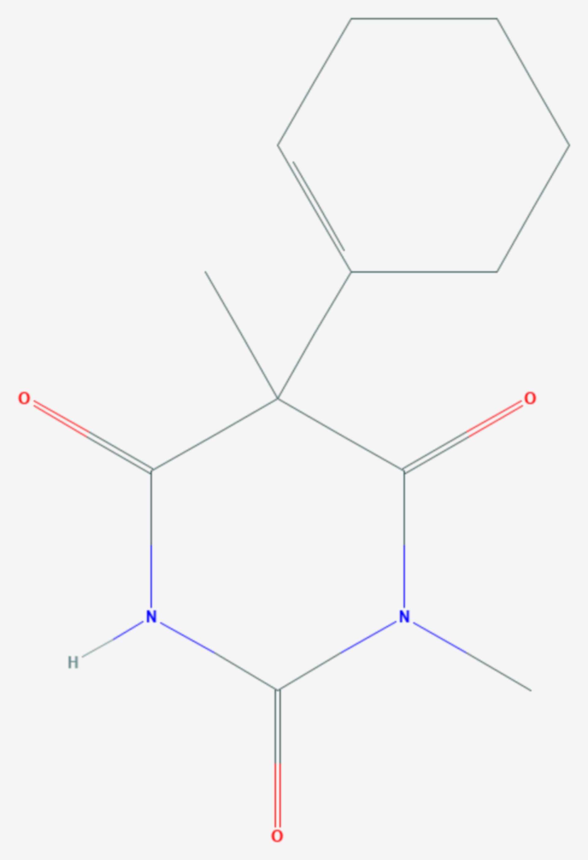 Hexobarbital (Strukturformel)