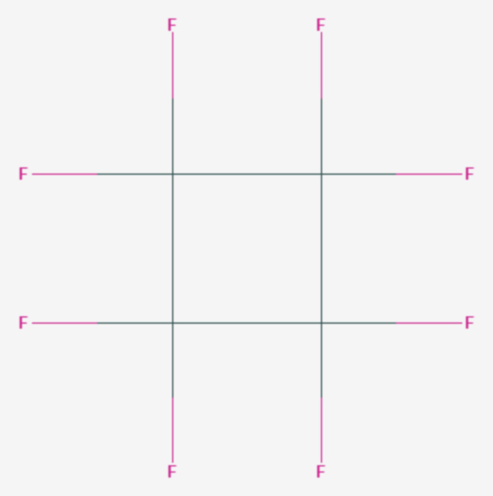 Octafluorcyclobutan (Strukturformel)