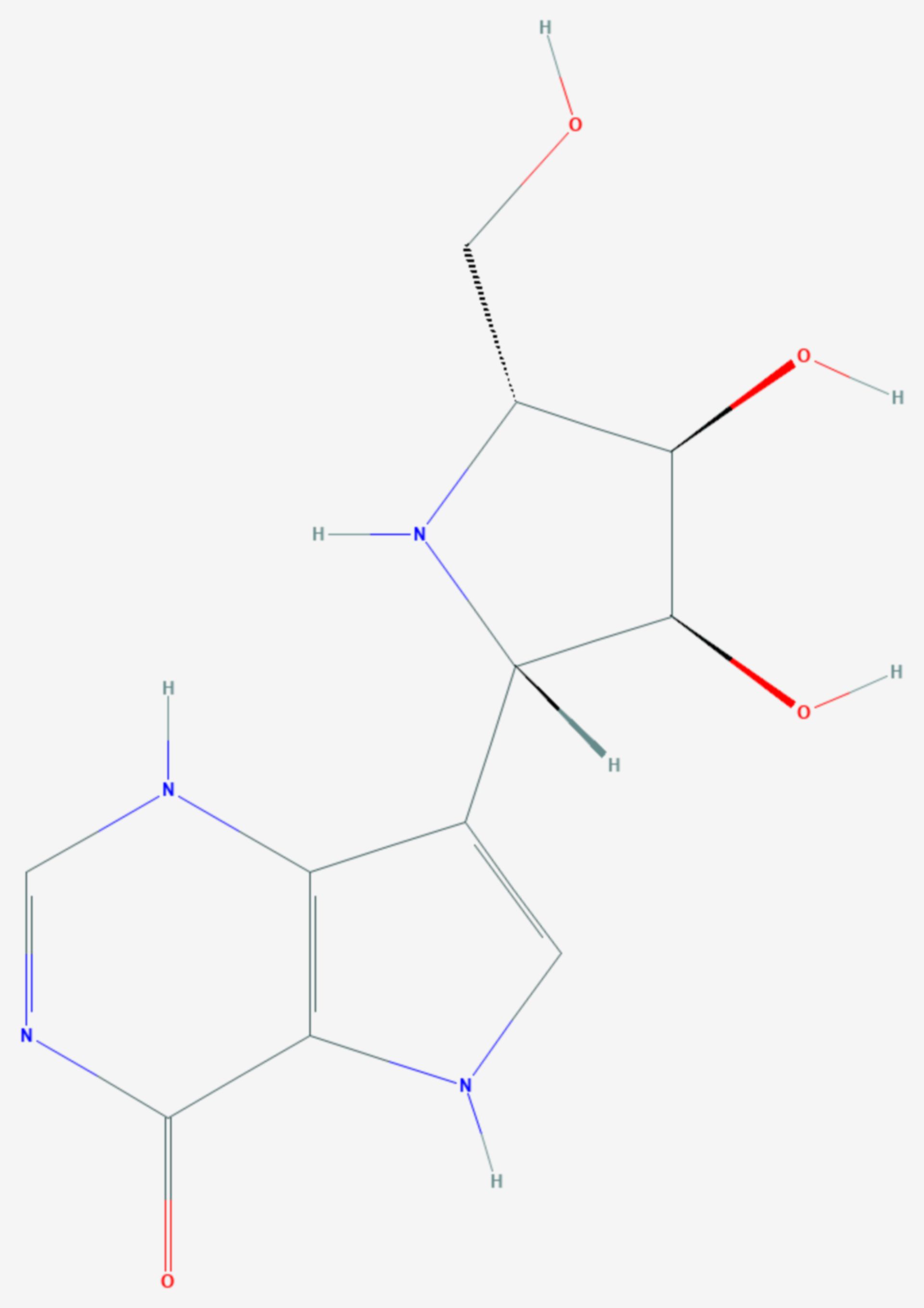Immucillin-H (Strukturformel)