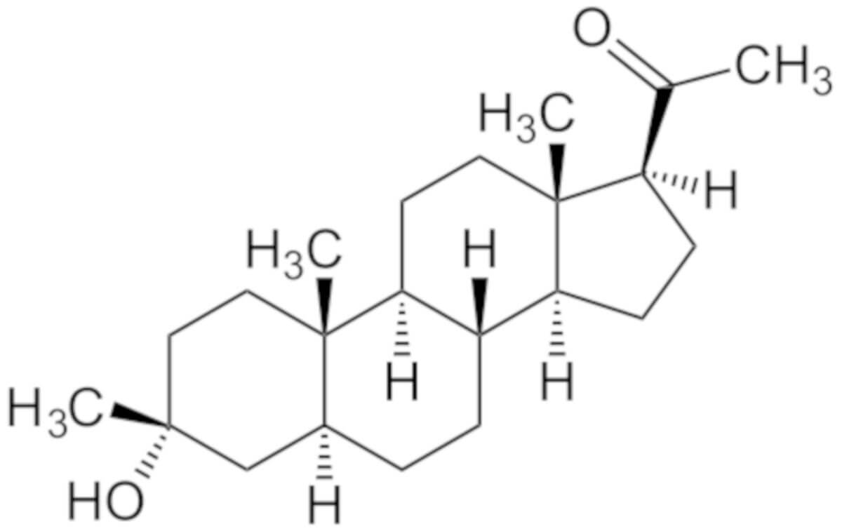 Strukturformel Ganaxolon