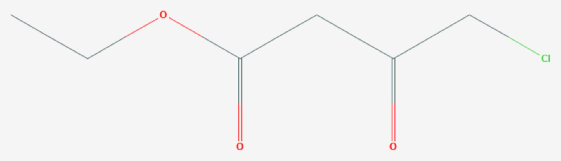 Ethyl-4-chloracetoacetat (Strukturformel)