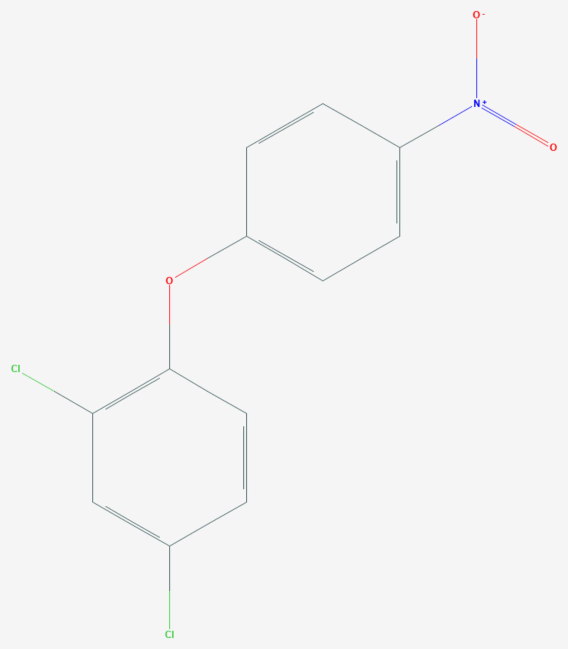 Nitrofen (Strukturformel)