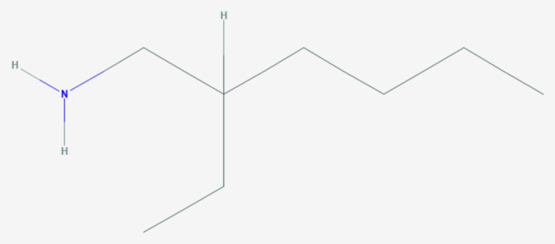 2-Ethylhexylamin (Strukturformel)