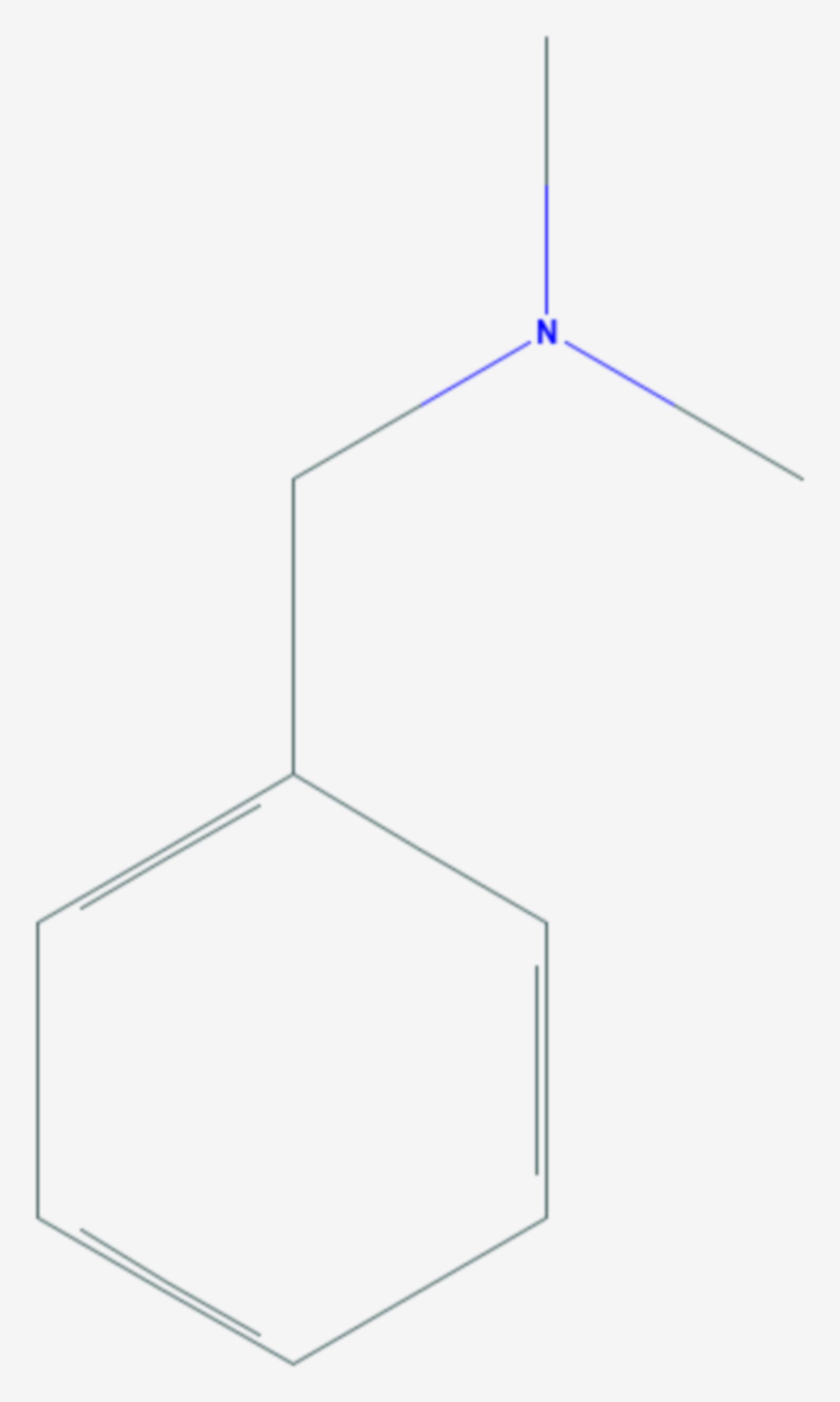Benzyldimethylamin (Strukturformel)