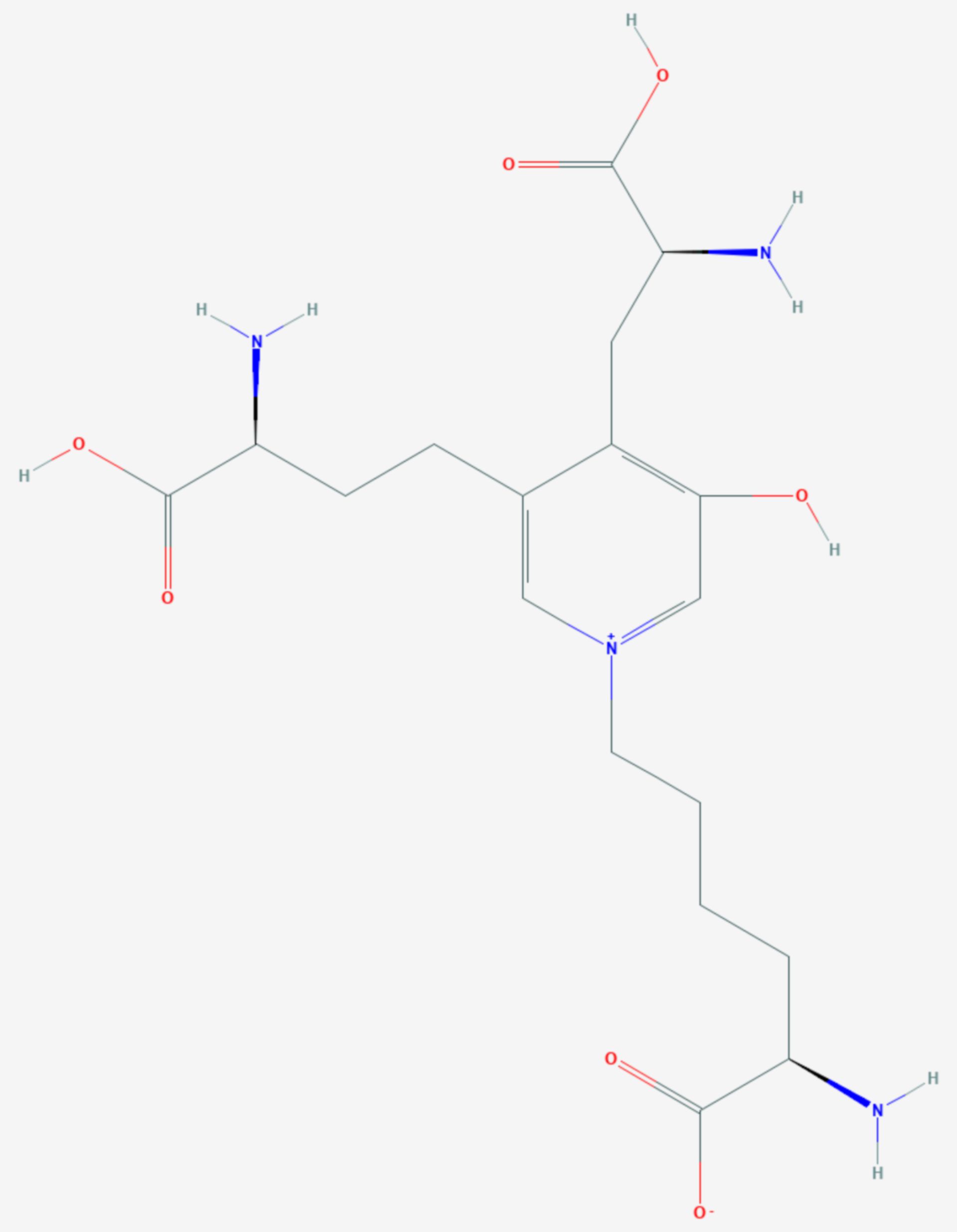 Desoxypyridinolin (Strukturformel)