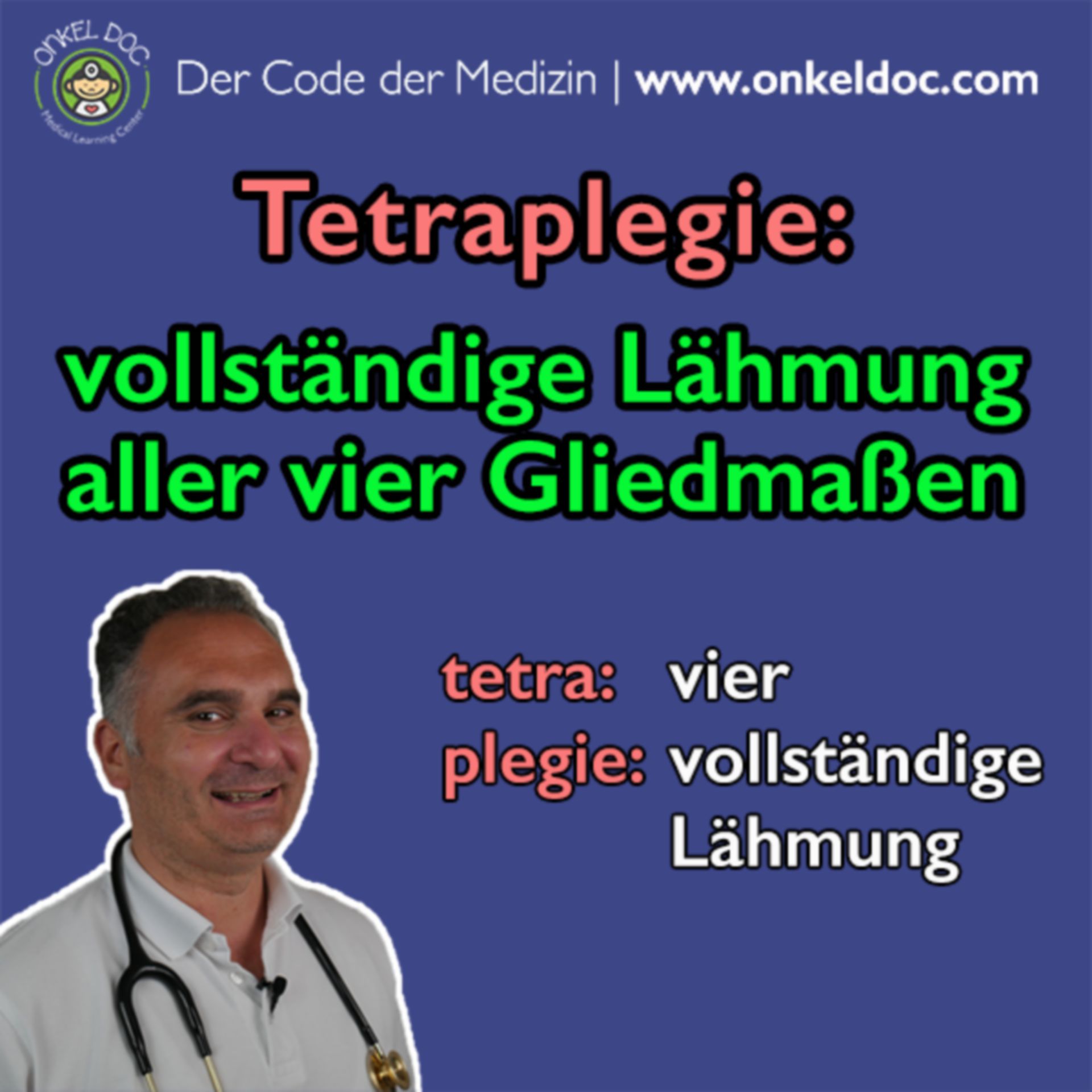 Der Code der Tetraplegie