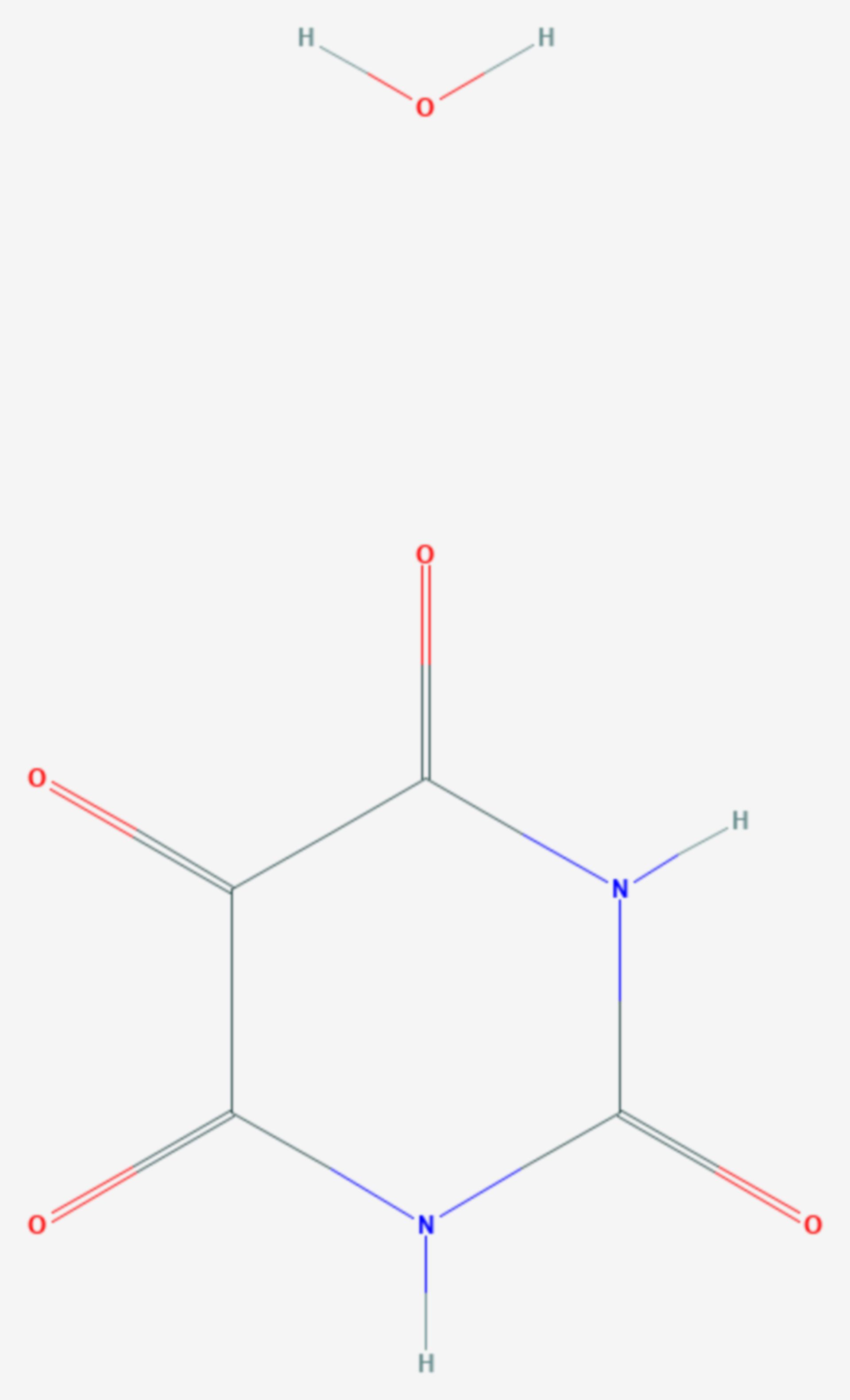 Alloxan (Strukturformel)