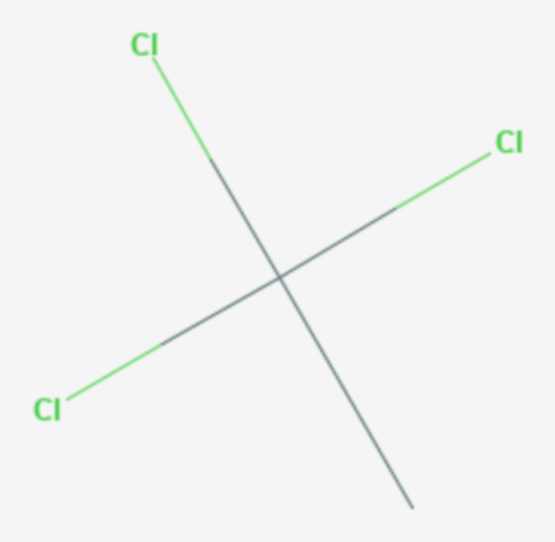 1,1,1-Trichlorethan (Strukturformel)
