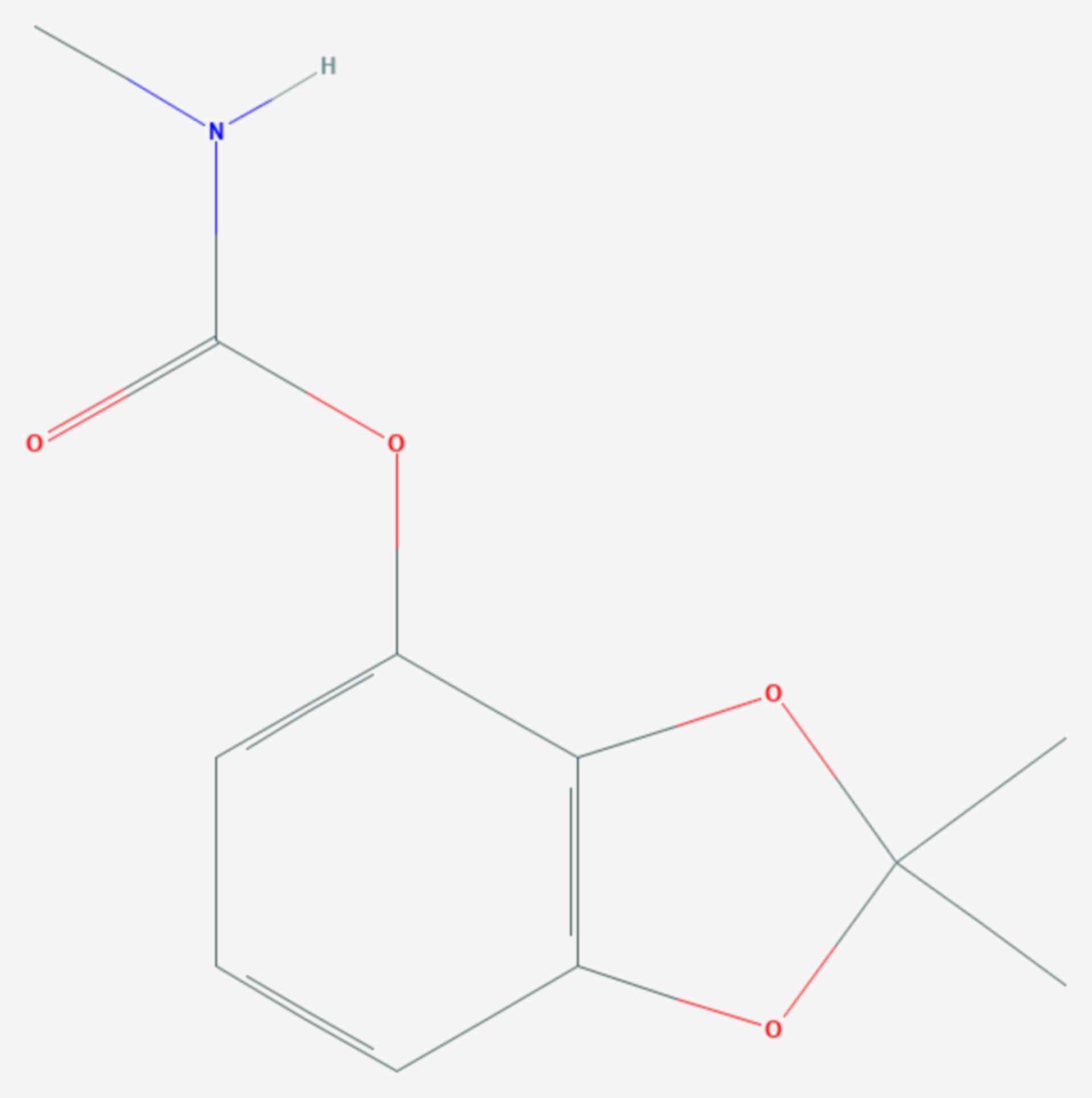 Bendiocarb (Strukturformel)
