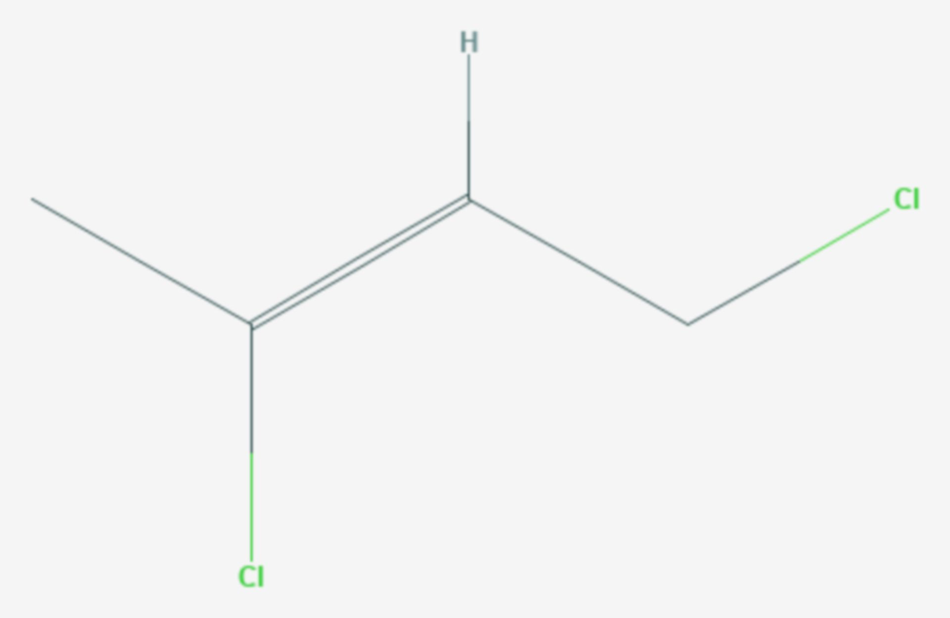 1,3-Dichlor-2-buten (Strukturformel)