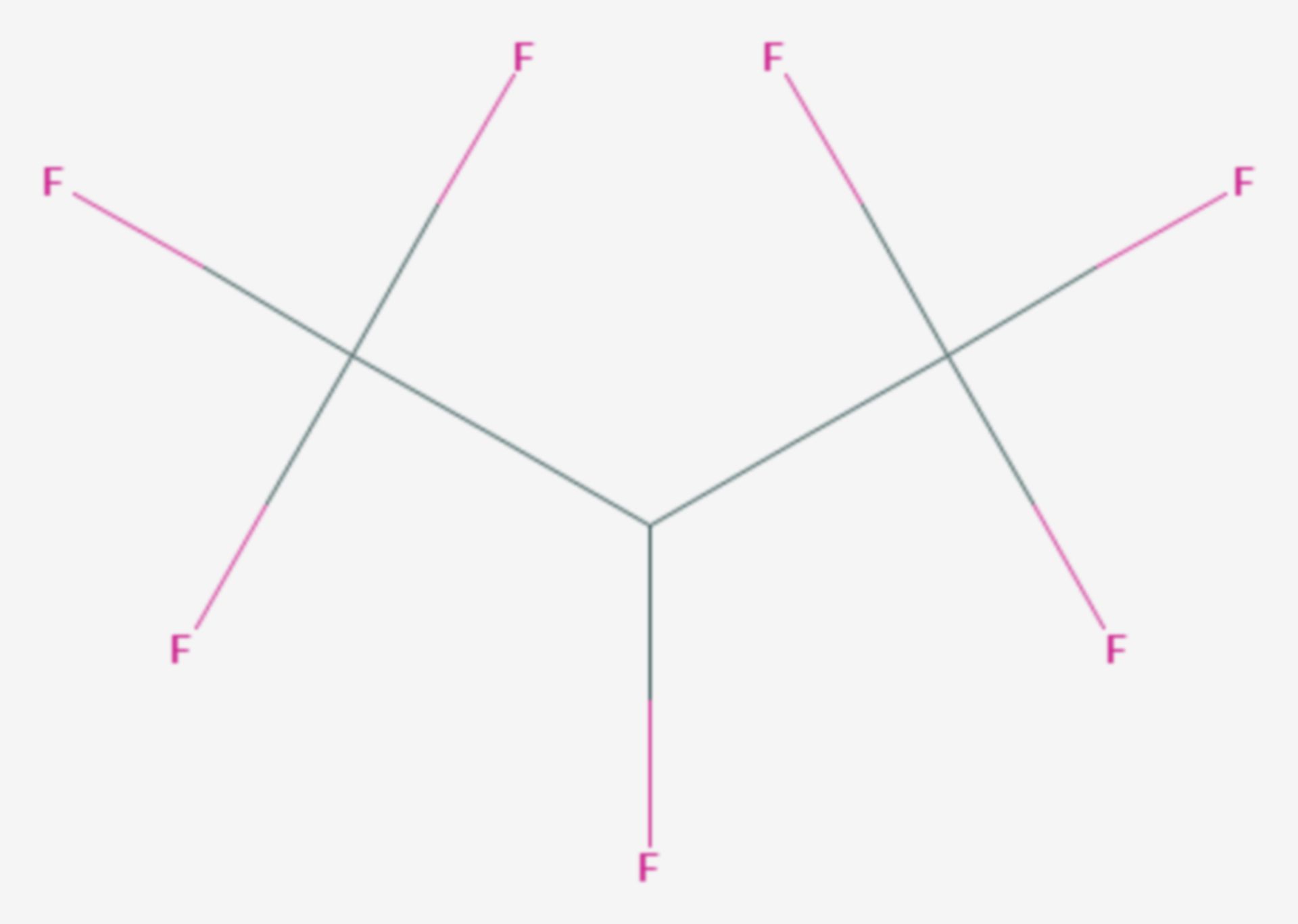 1,1,1,2,3,3,3-Heptafluorpropan (Strukturformel)