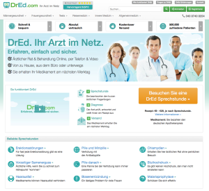 DrEd - Screenshot Website