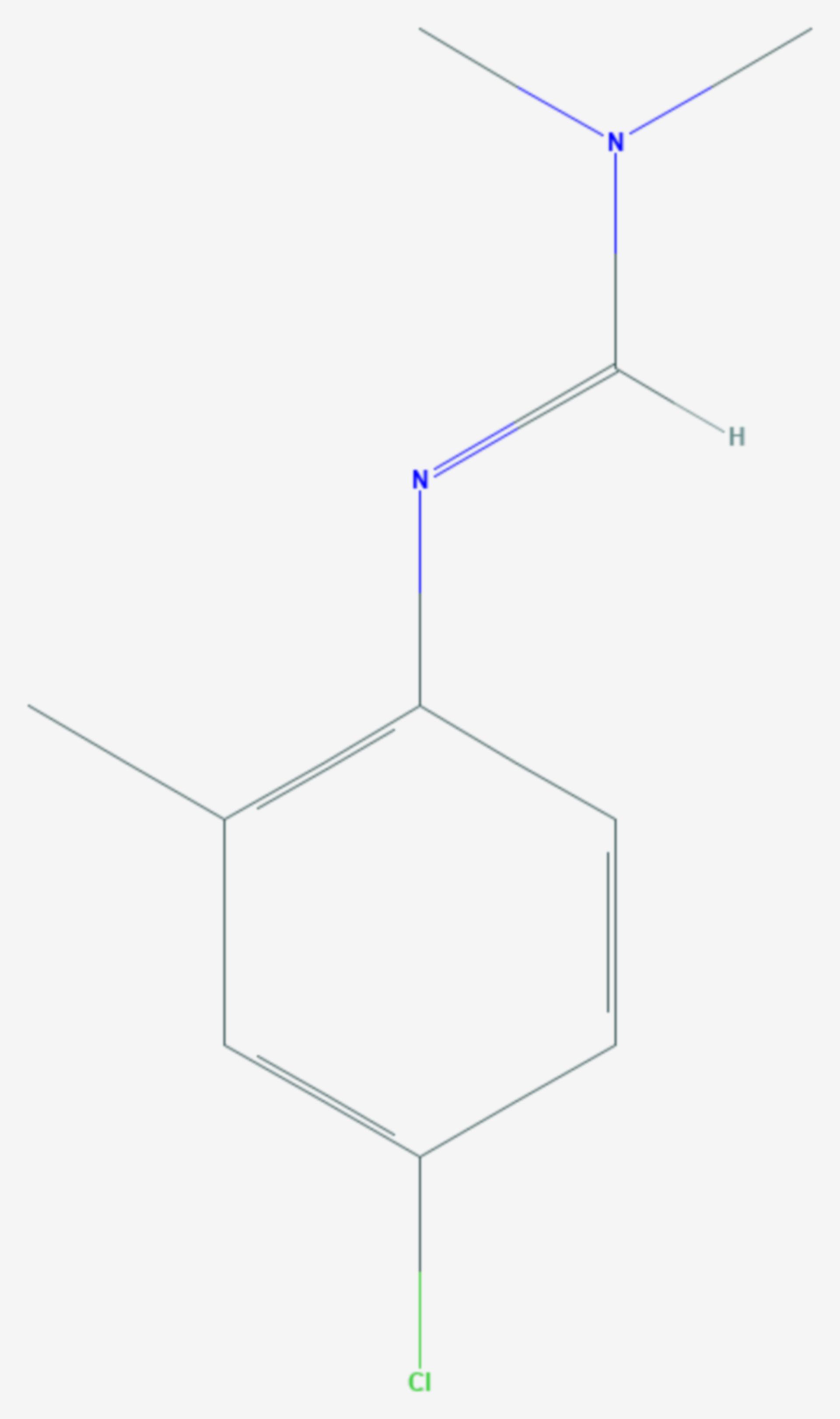 Chlordimeform (Strukturformel)
