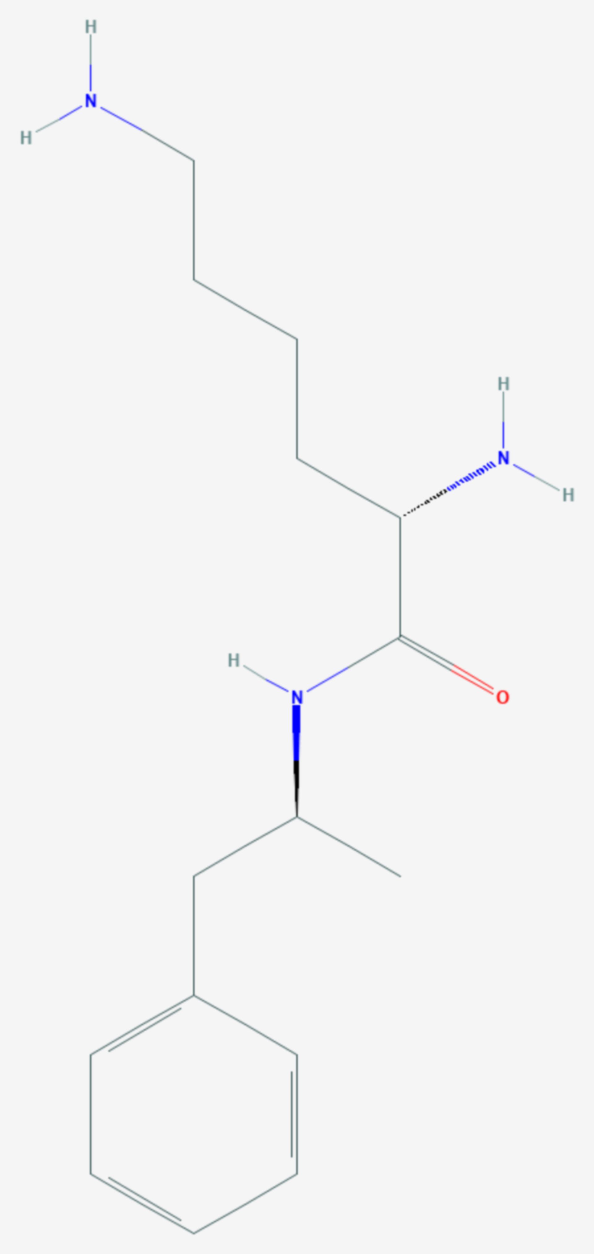 Lisdexamfetamin (Strukturformel)