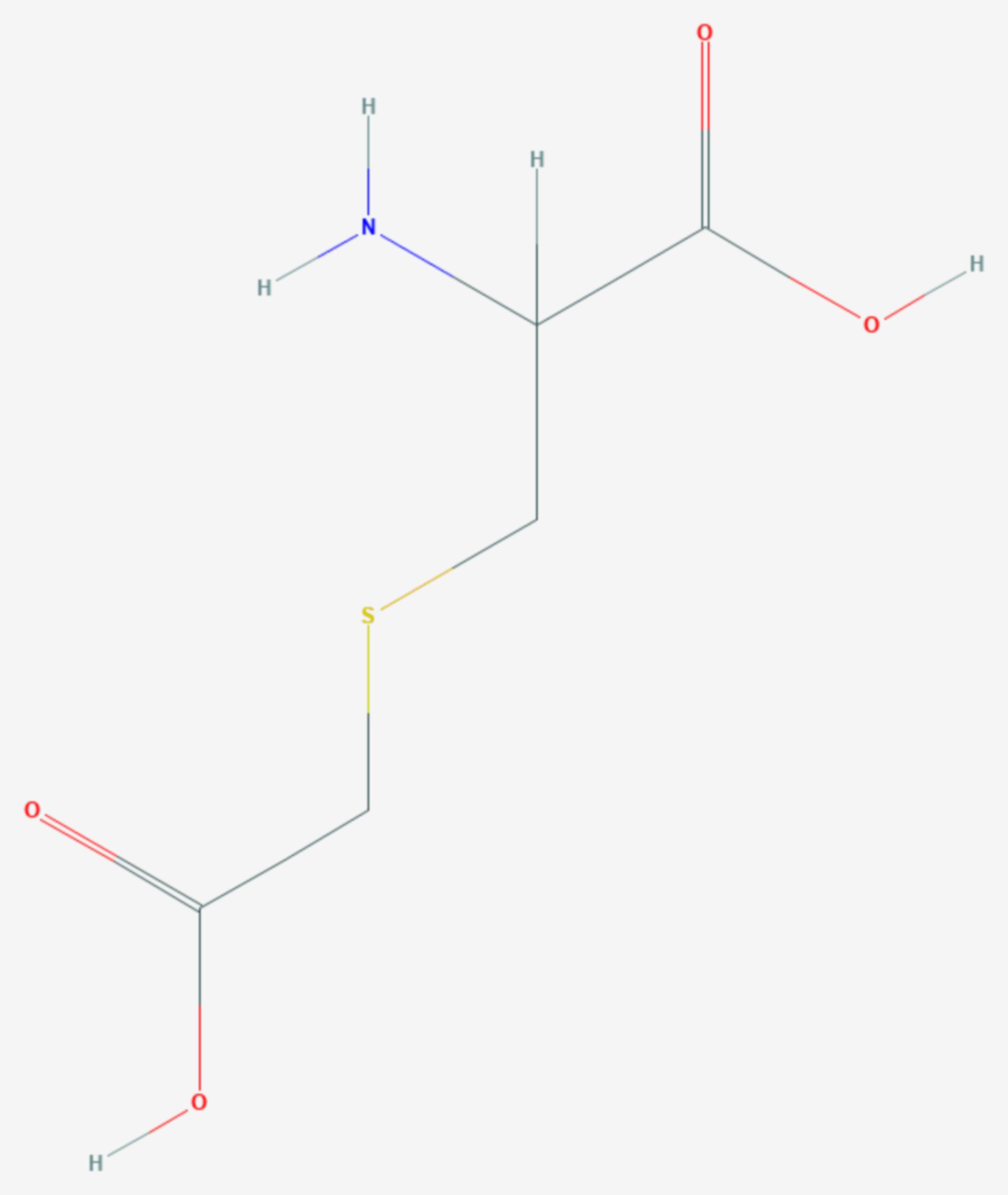 Carbocystein (Strukturformel)