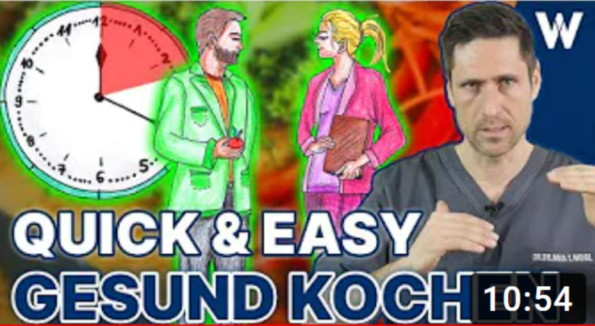 Wenig Zeit: Gesunde Ernährung trotz Zeitmangel - 5 Tipps wie es klappt! Quick & easy aber gesund!