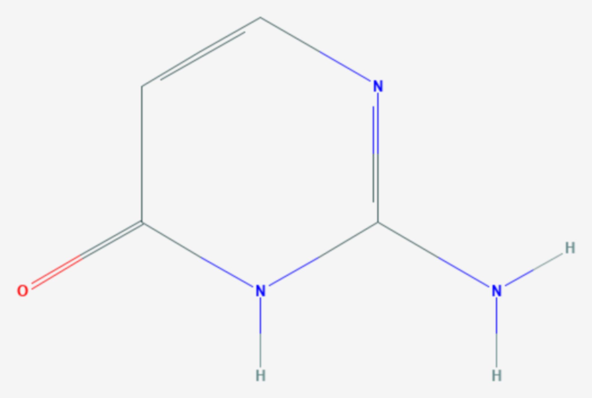 Isocytosin (Strukturformel)