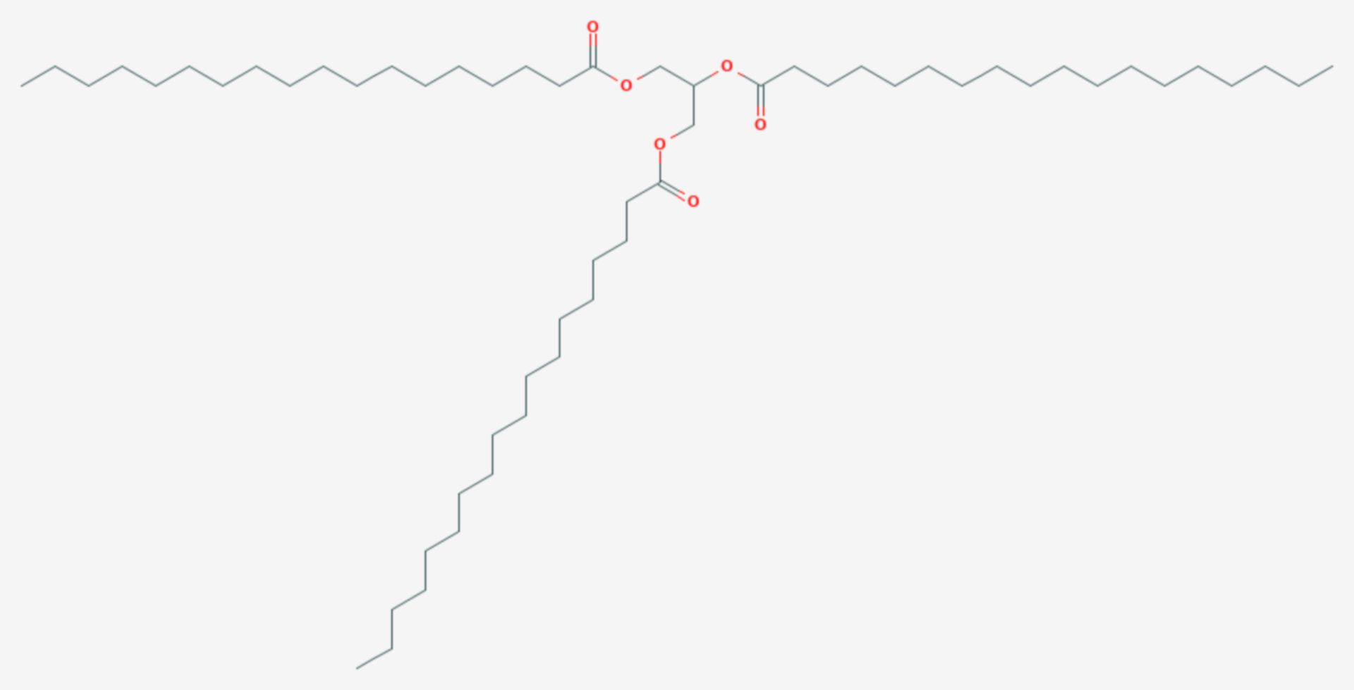Tristearin (Strukturformel)
