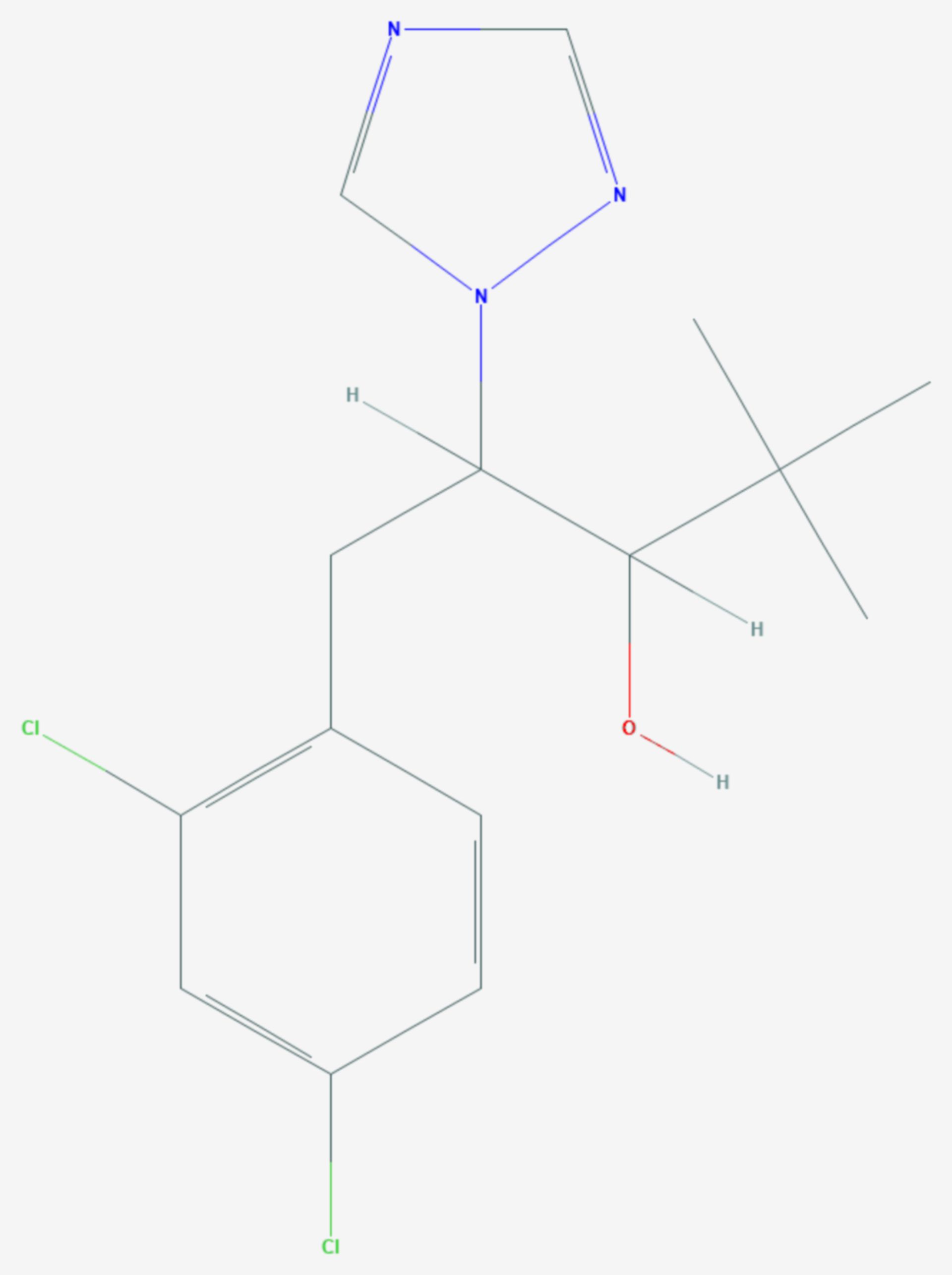 Diclobutrazol (Strukturformel)