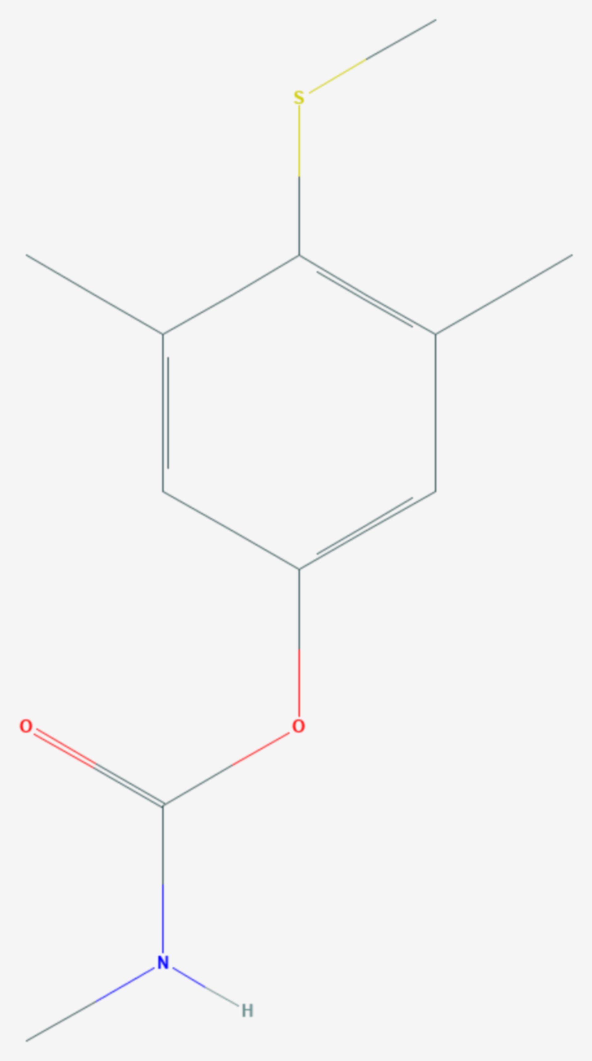 Methiocarb (Strukturformel)