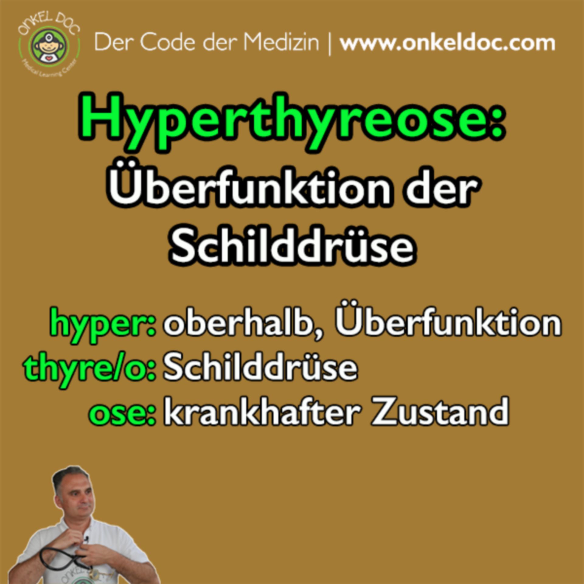 Der Code der Hyperthyreose