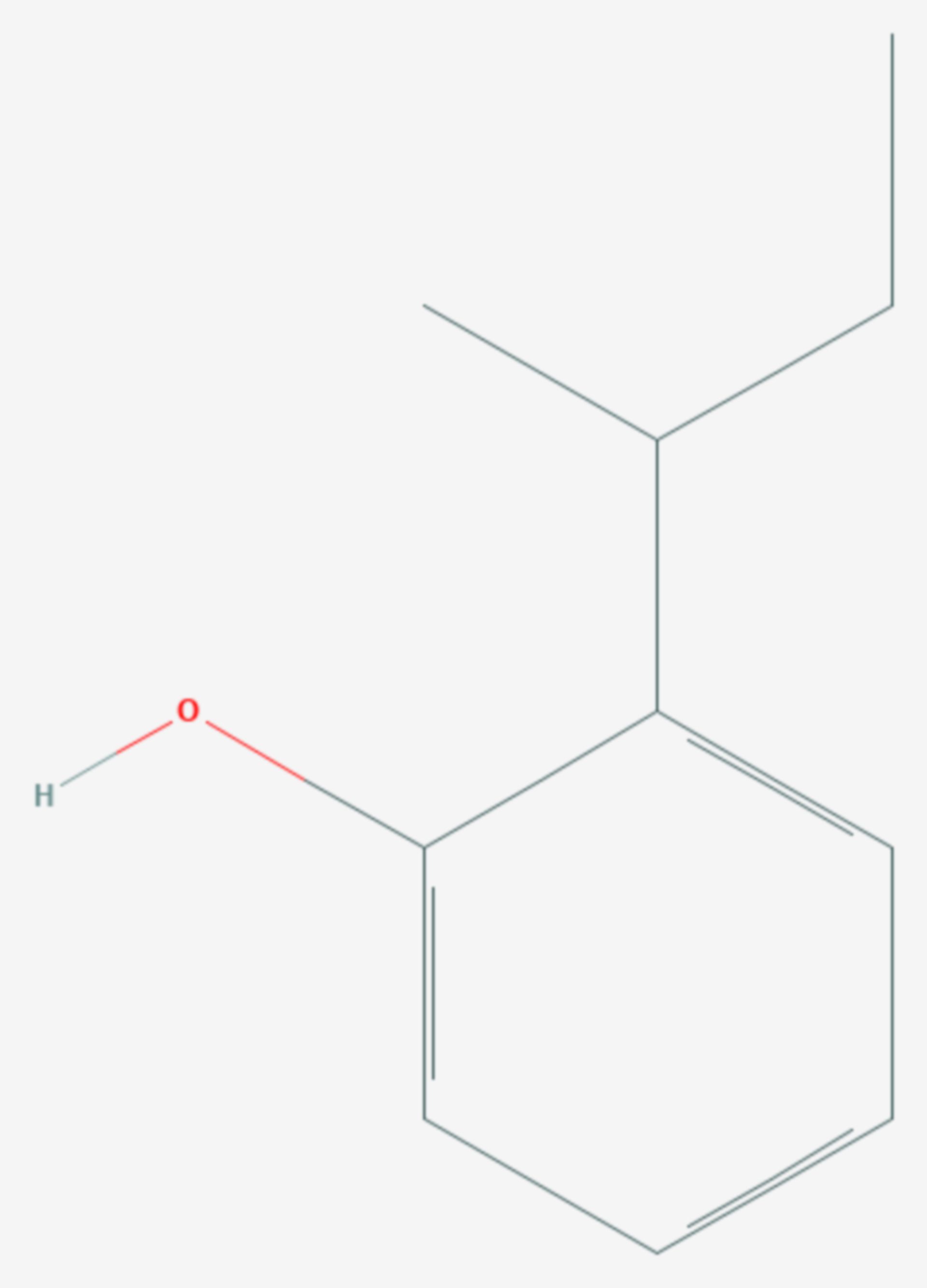 2-sec-Butylphenol (Strukturformel)