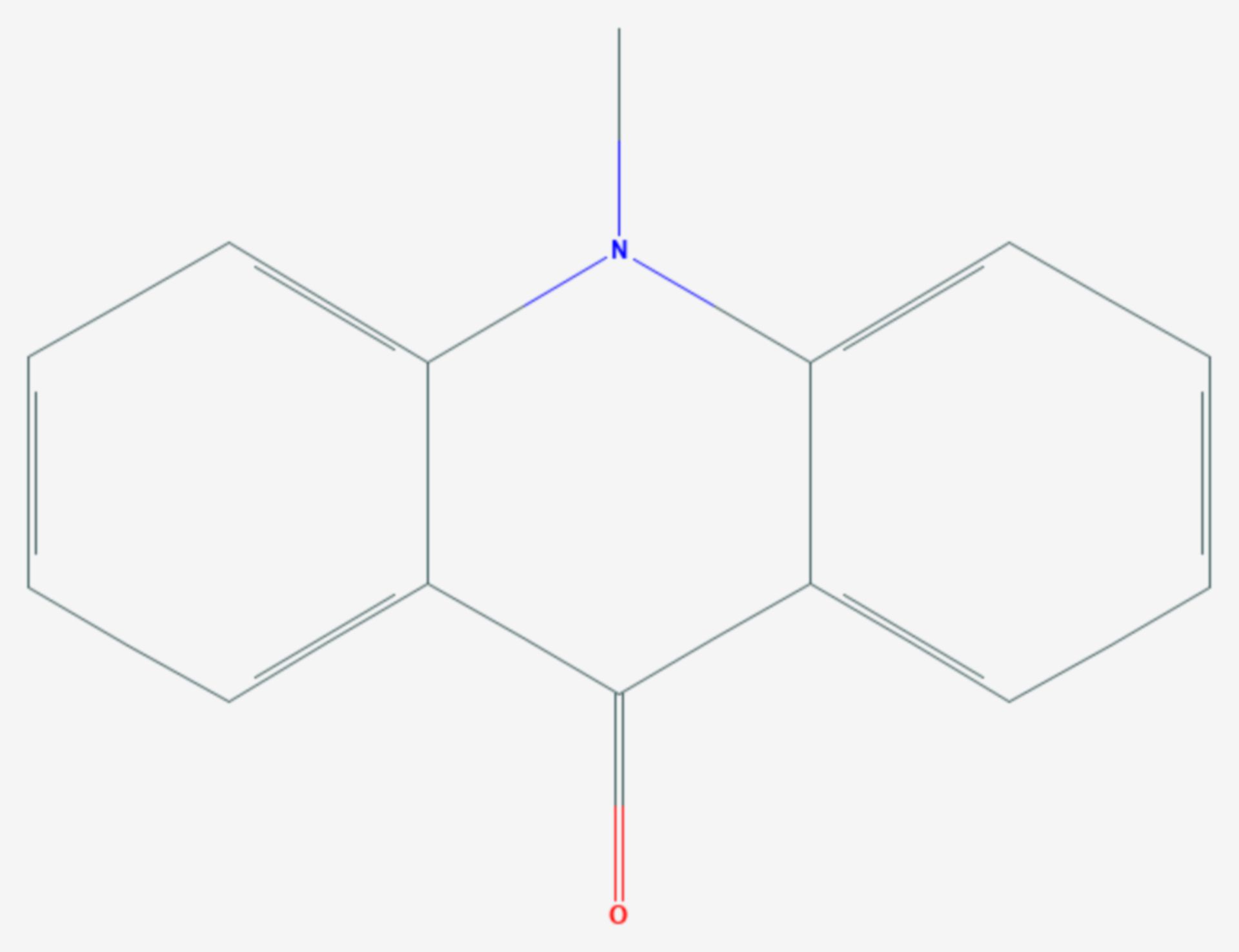 N-Methylacridon (Strukturformel)