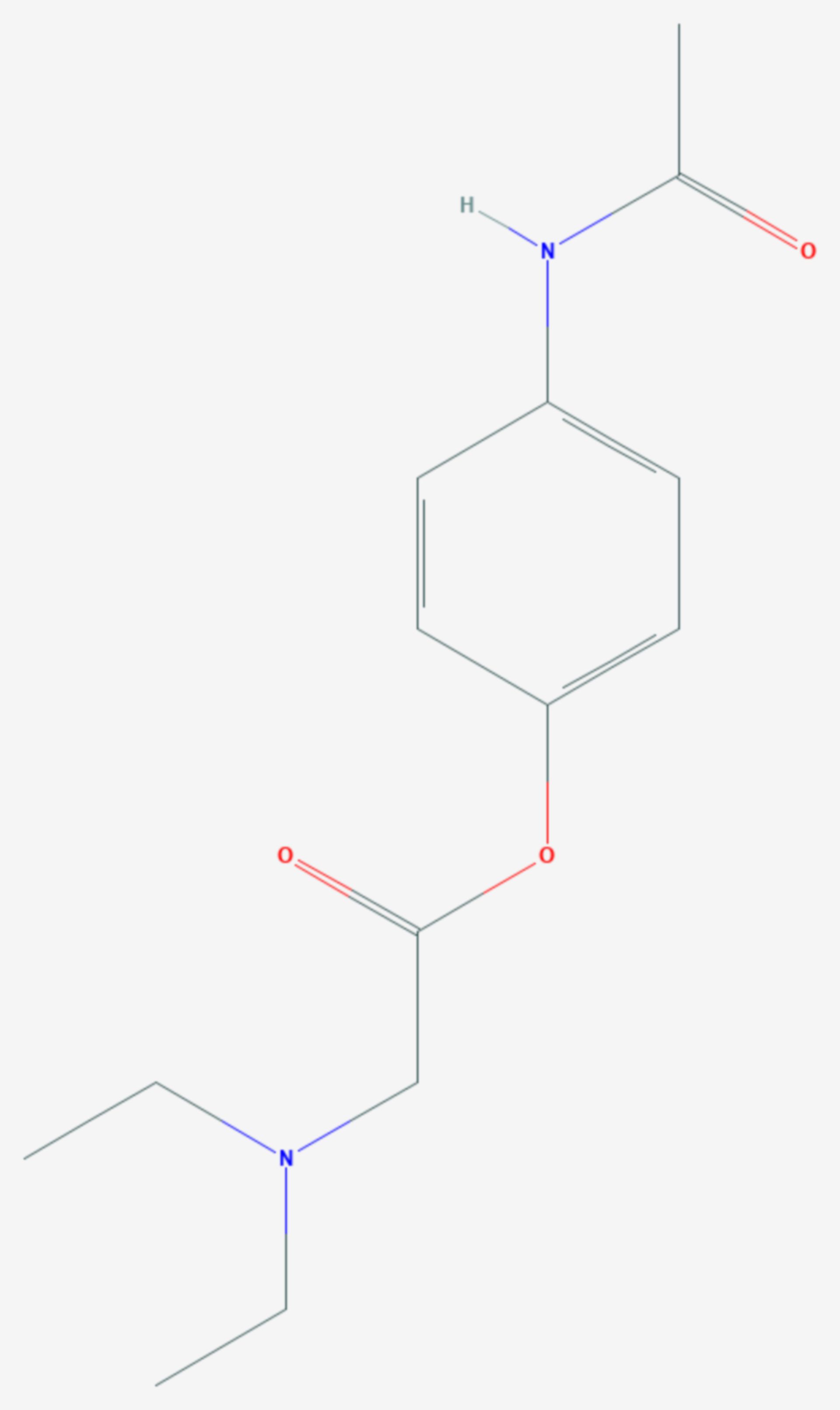 Propacetamol (Strukturformel)