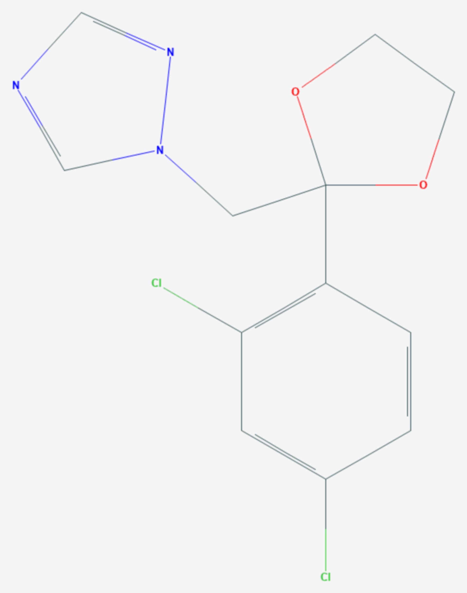 Azaconazol (Strukturformel)