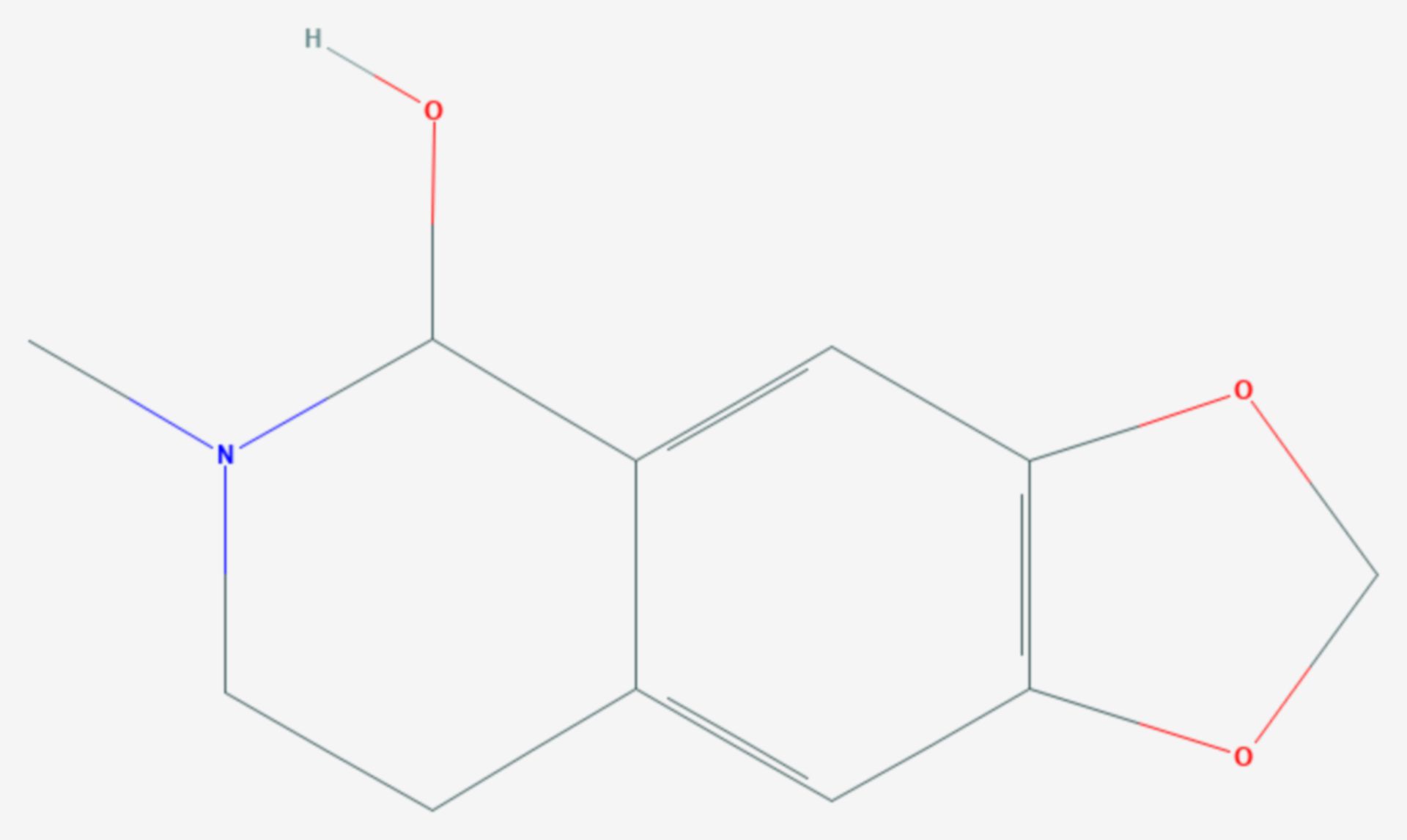 Hydrastinin (Strukturformel)