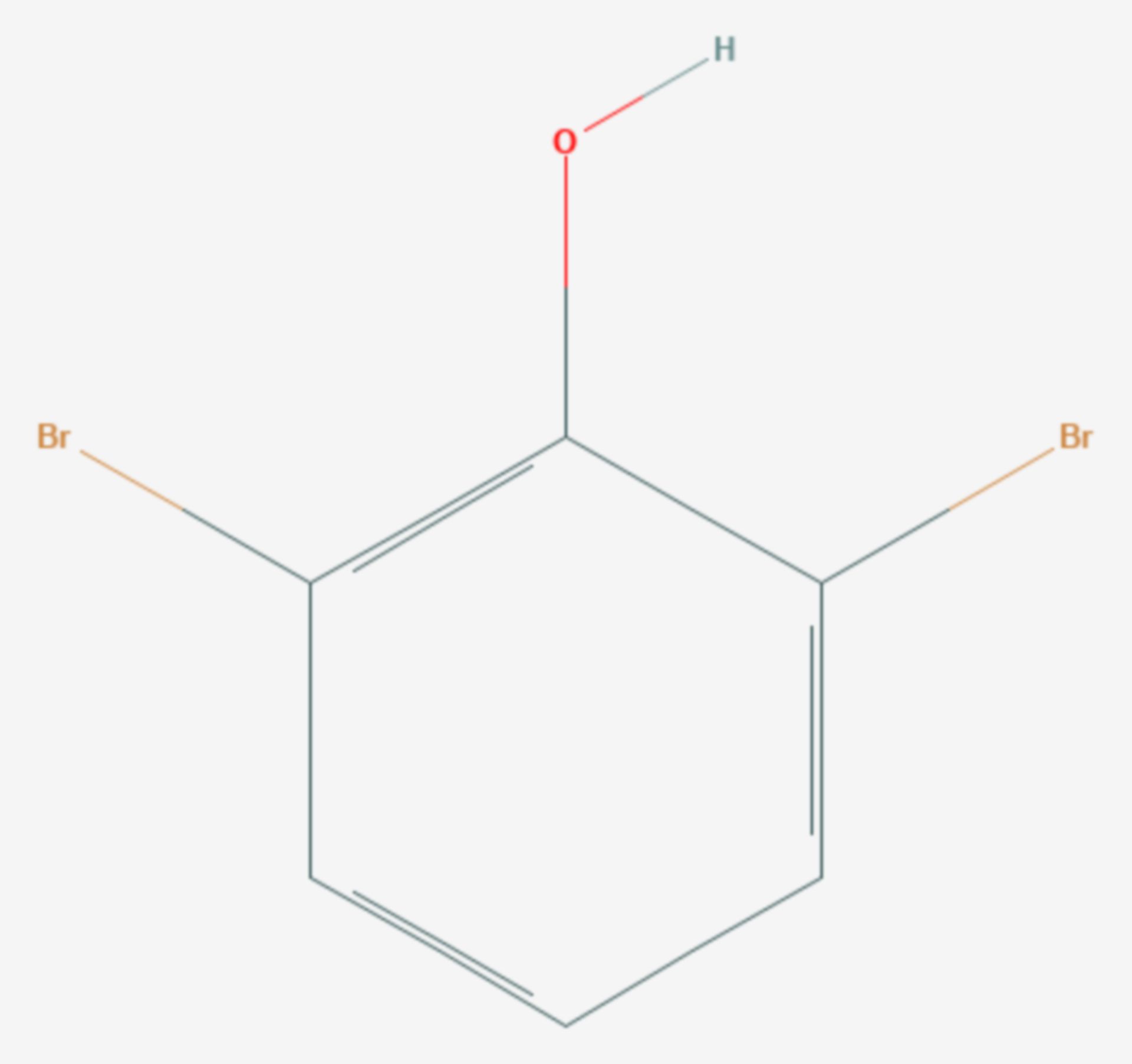 2,6-Dibromphenol (Strukturformel)