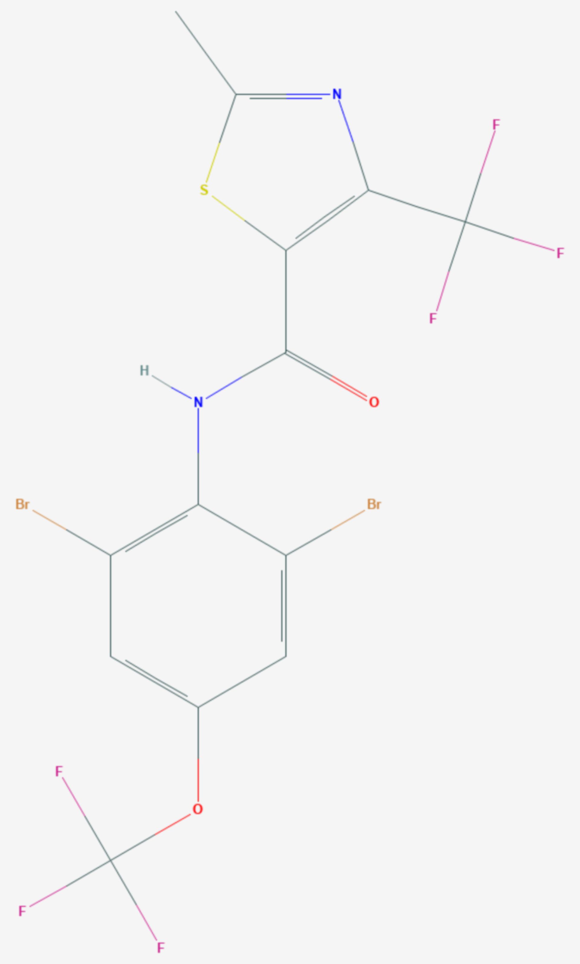 Thifluzamid (Strukturformel)