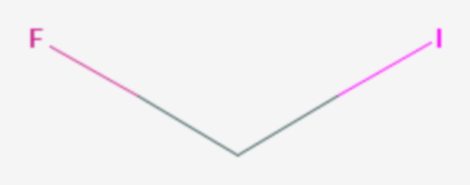 Fluoriodmethan (Strukturformel)