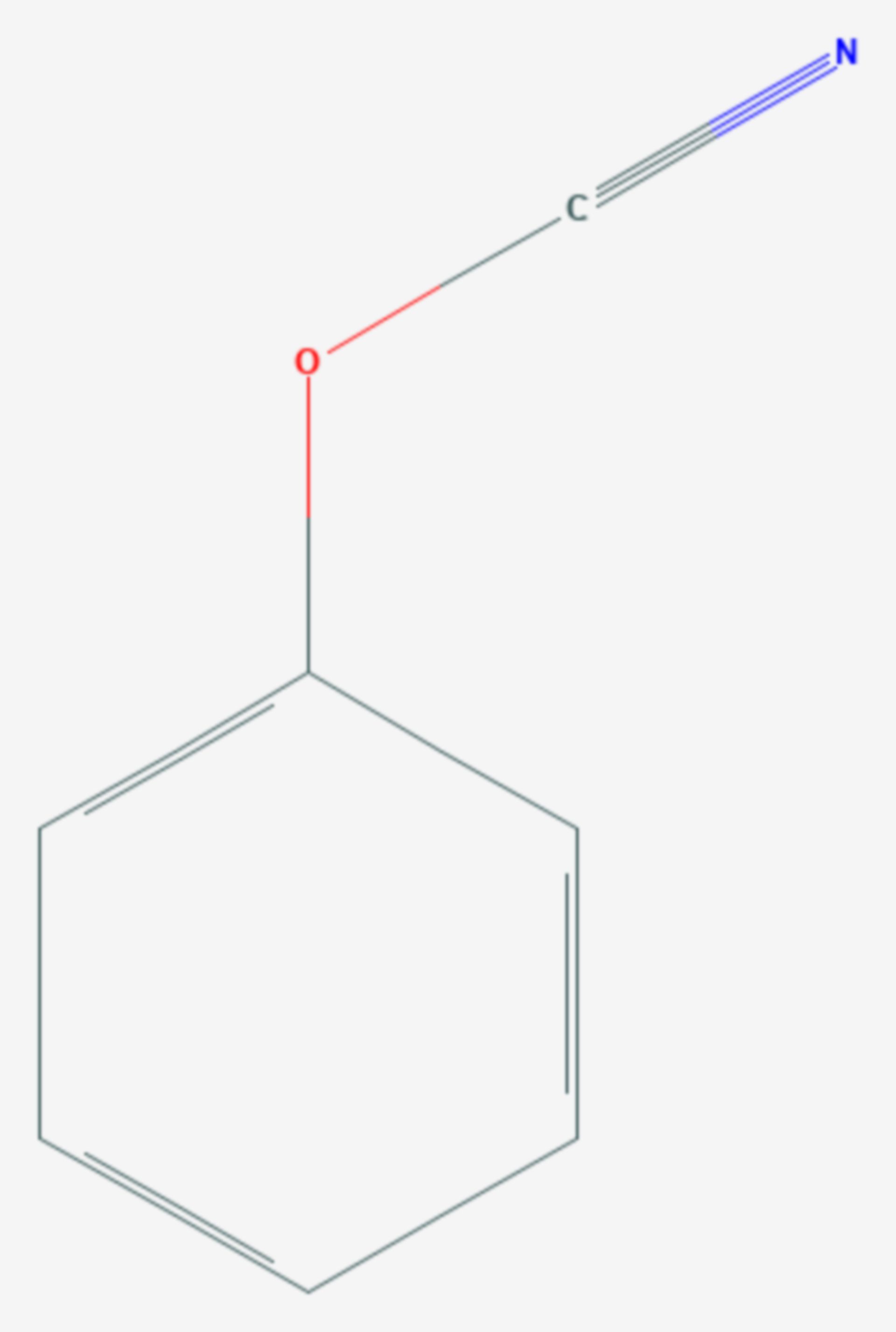 Phenylcyanat (Strukturformel)