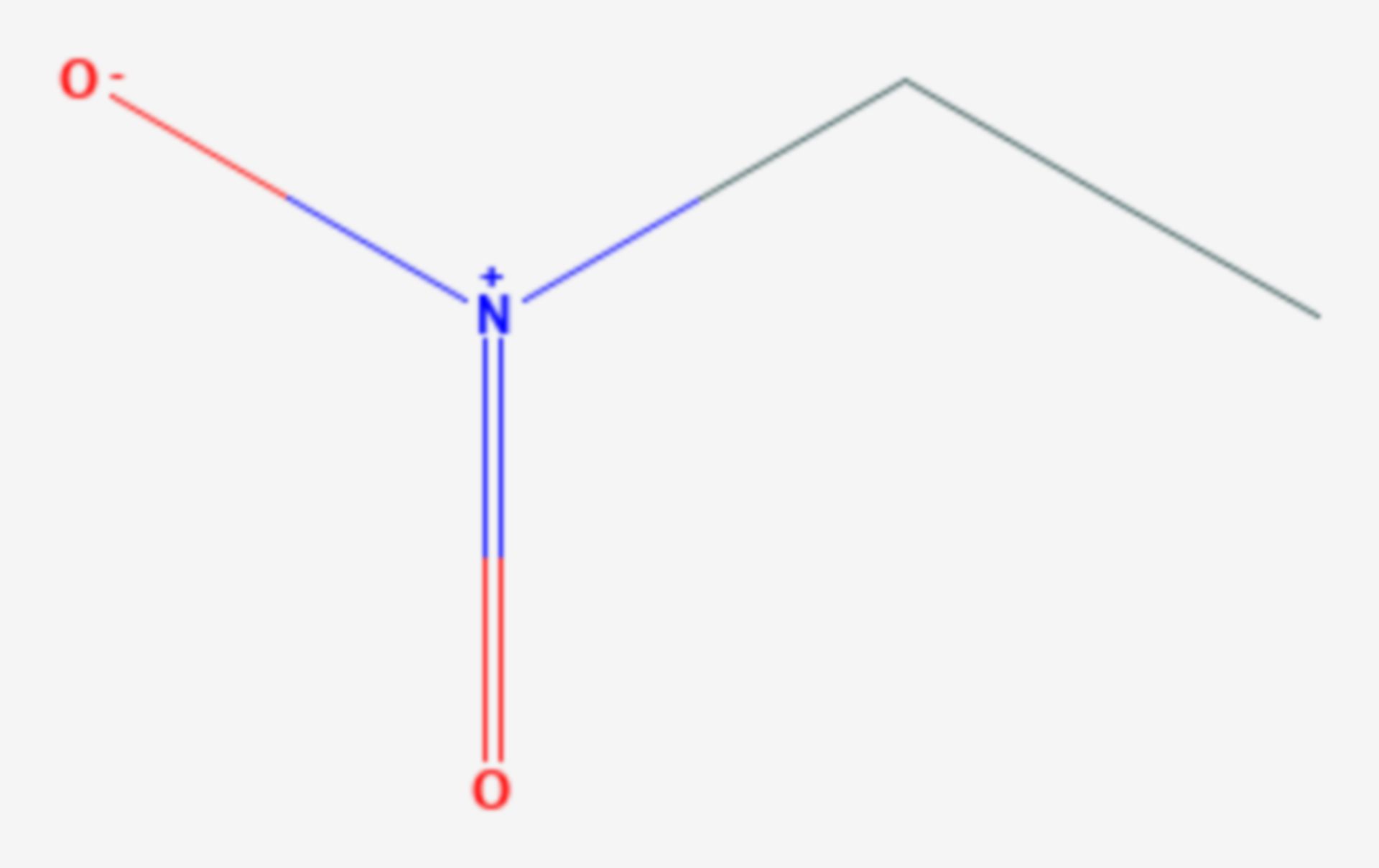 Nitroethan (Strukturformel)