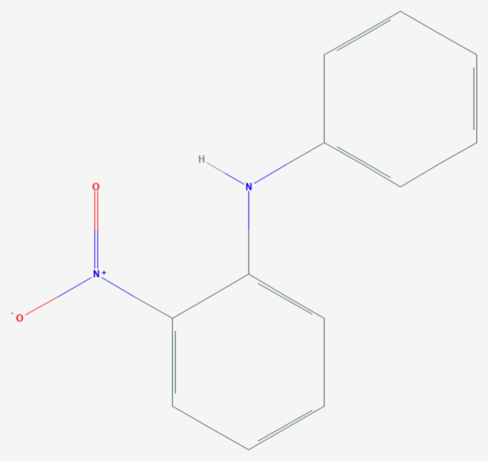 2-Nitrodiphenylamin (Strukturformel)