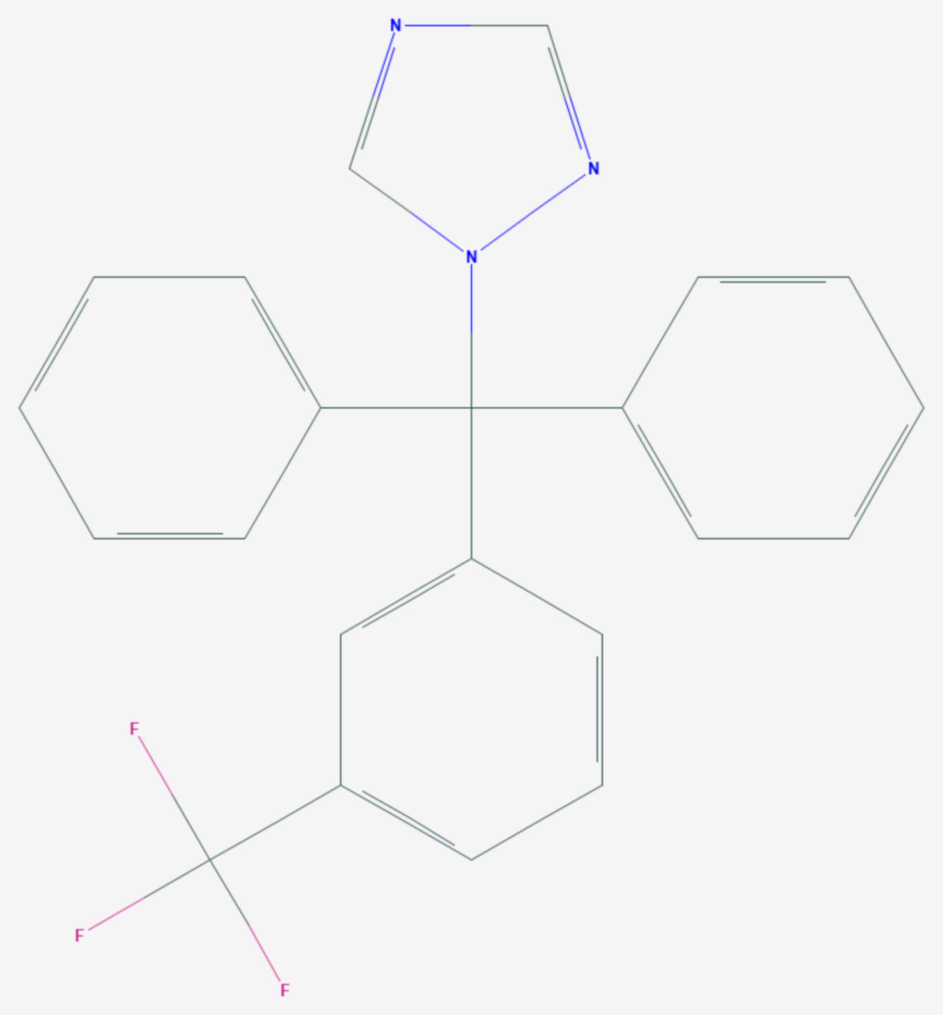 Fluotrimazol (Strukturformel)