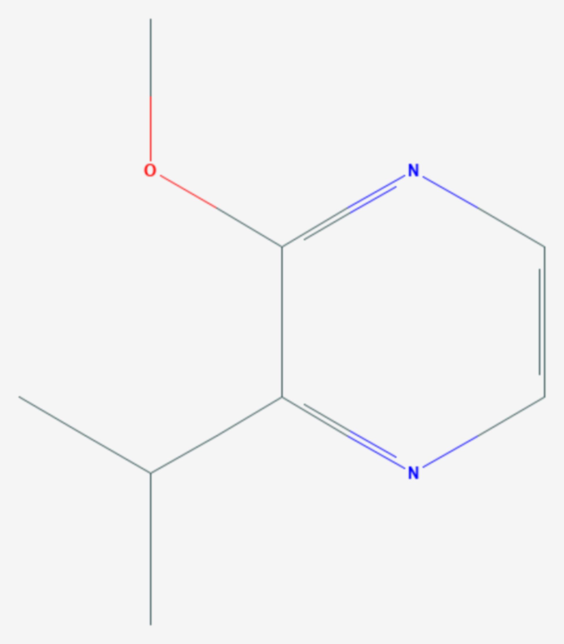 Isopropylmethoxypyrazin (Strukturformel)