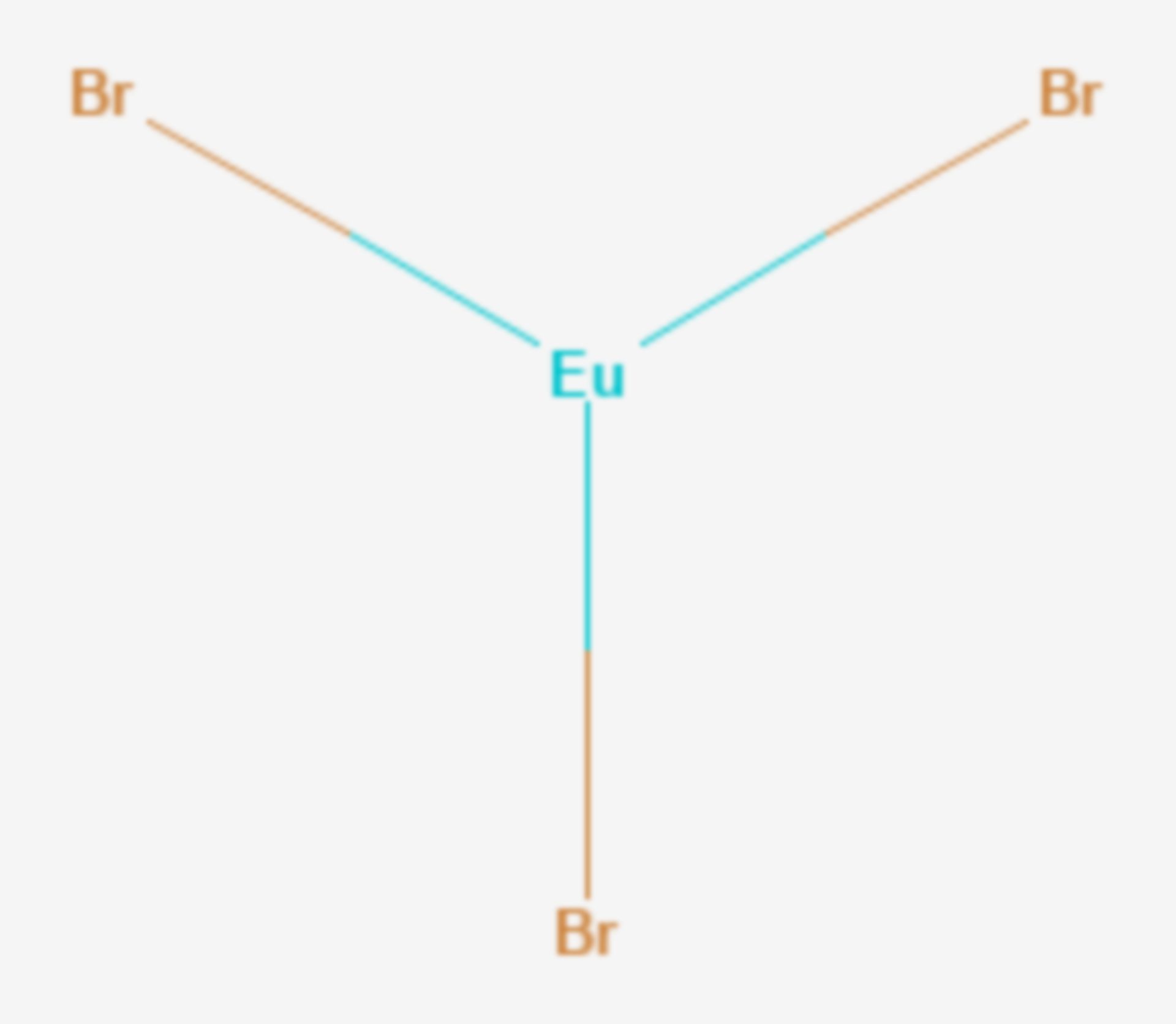 Europium(III)-bromid (Strukturformel)