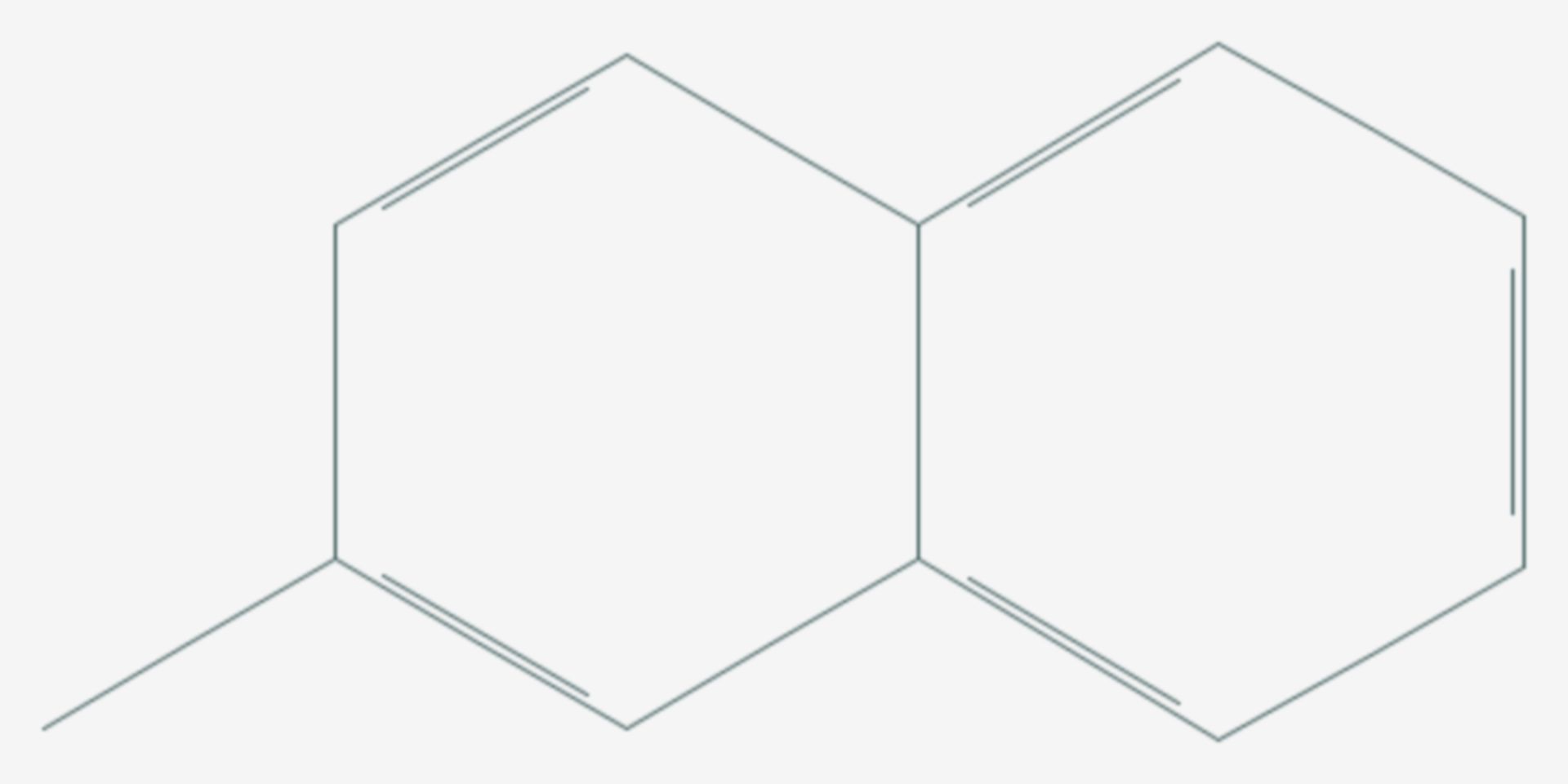 2-Methylnaphthalin (Strukturformel)