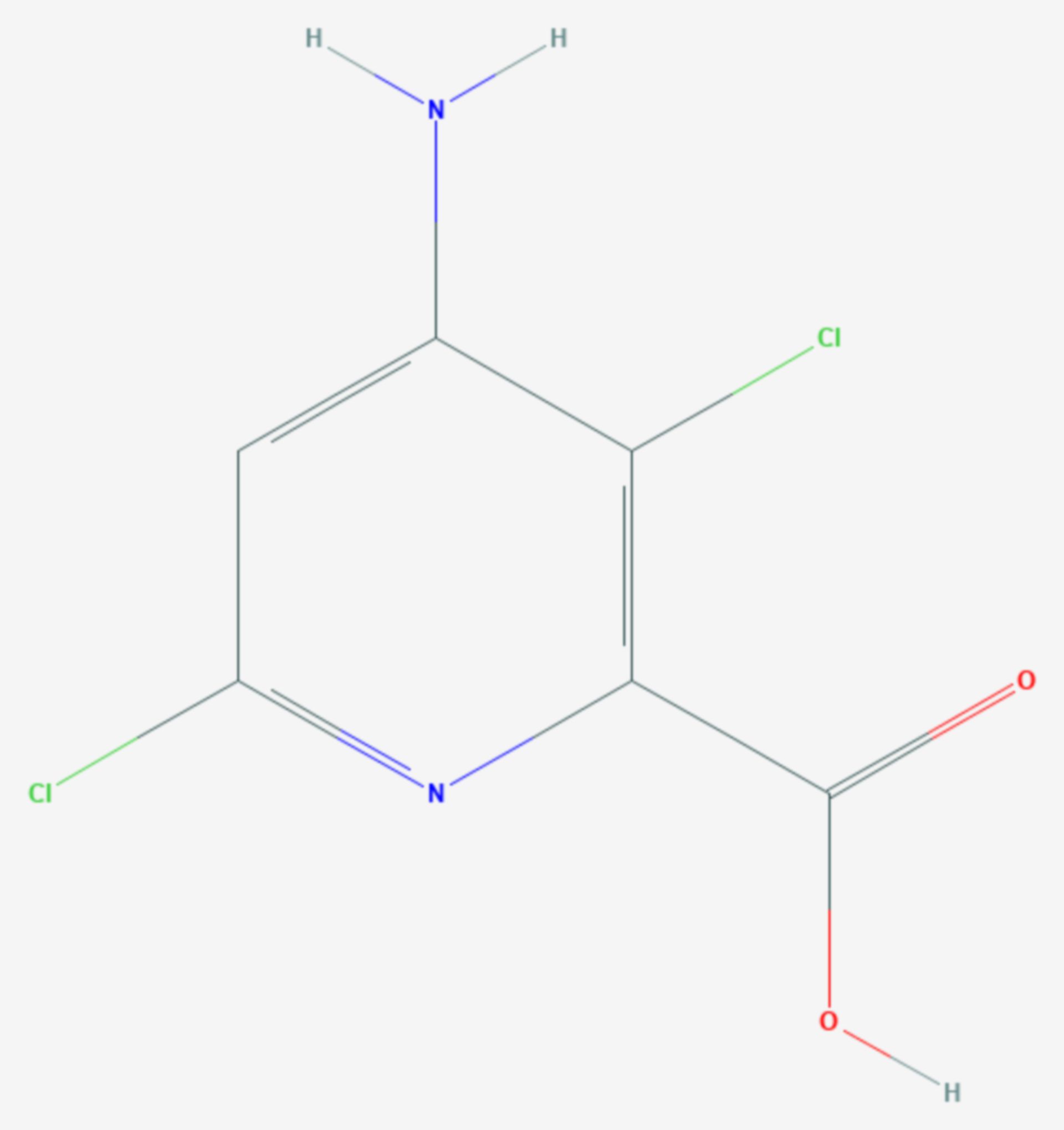 Aminopyralid (Strukturformel)
