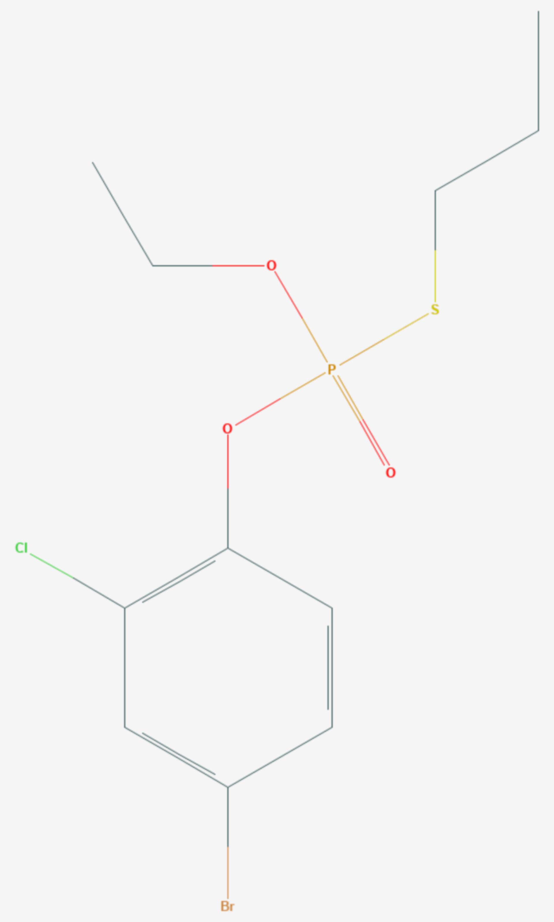 Profenophos (Strukturformel)