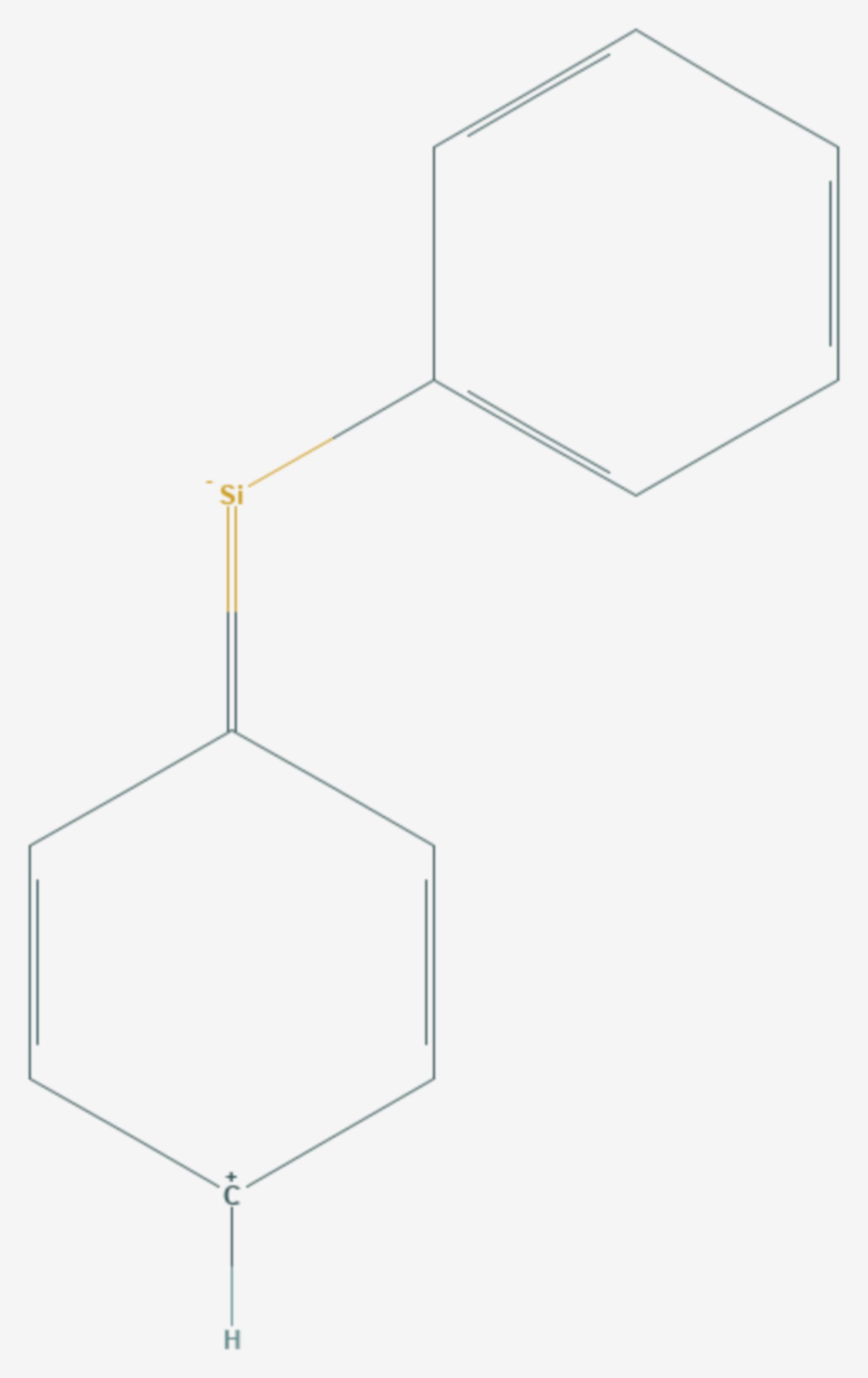 Diphenylsilan (Strukturformel)
