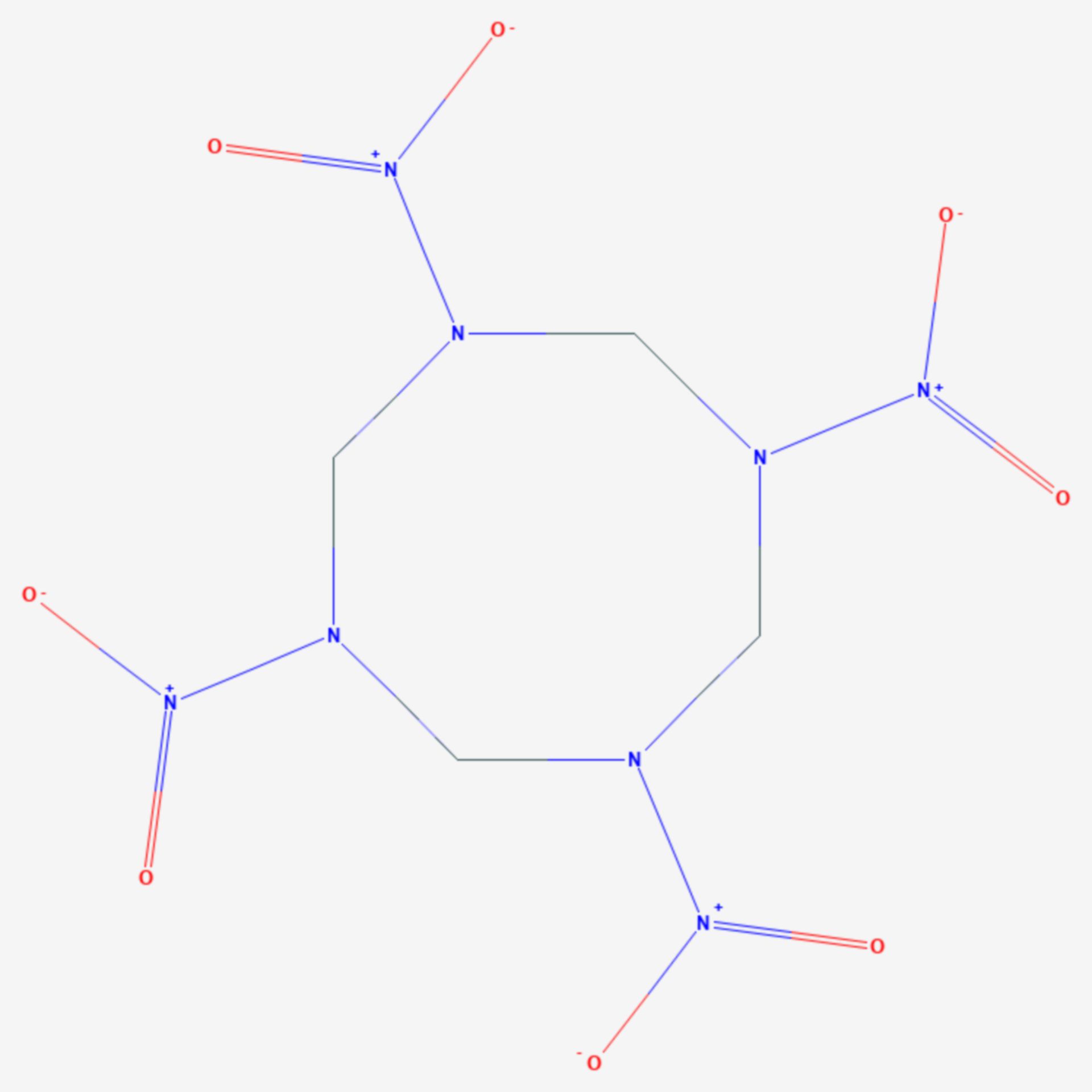 Oktogen (Strukturformel)