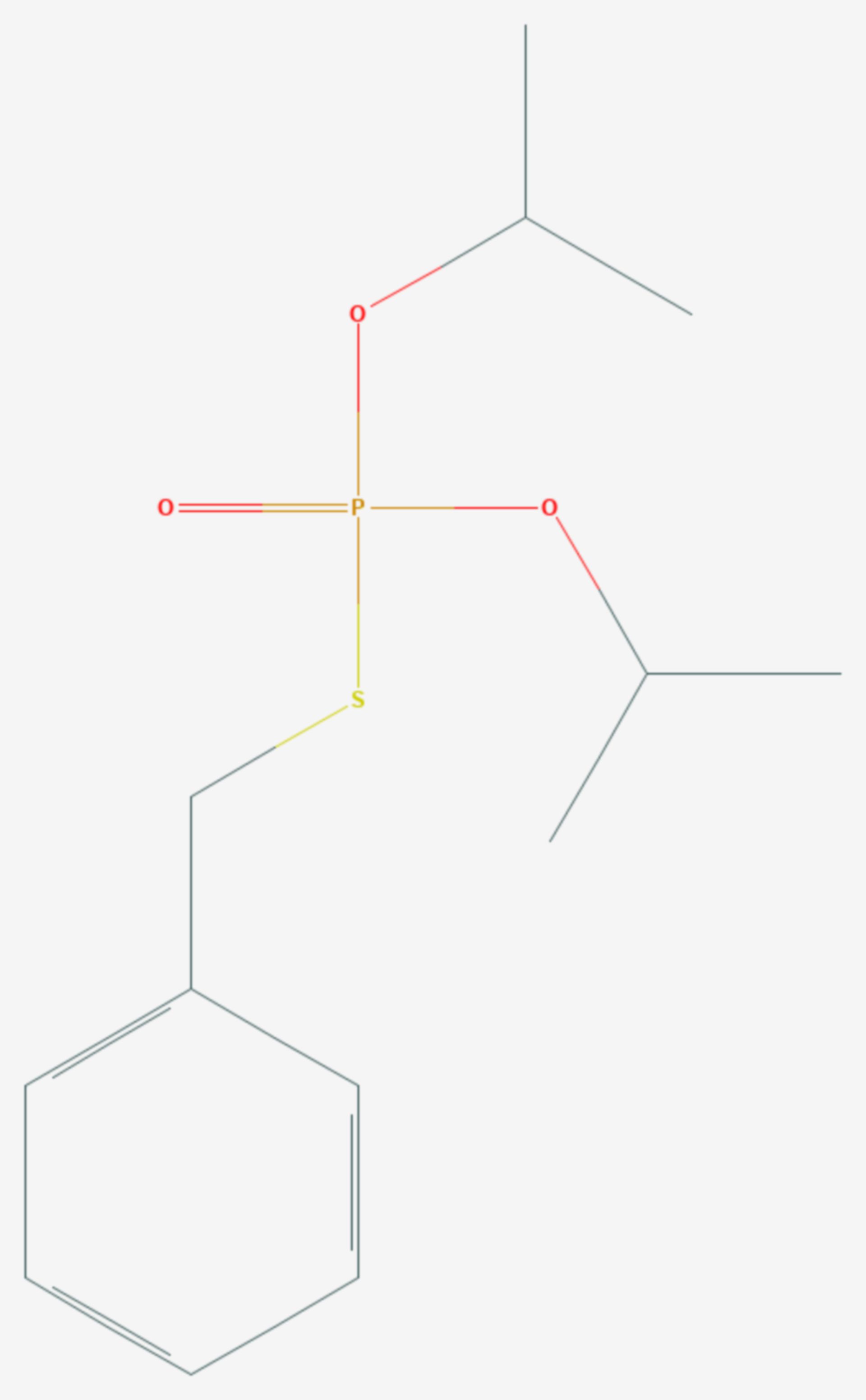 Iprobenfos (Strukturformel)
