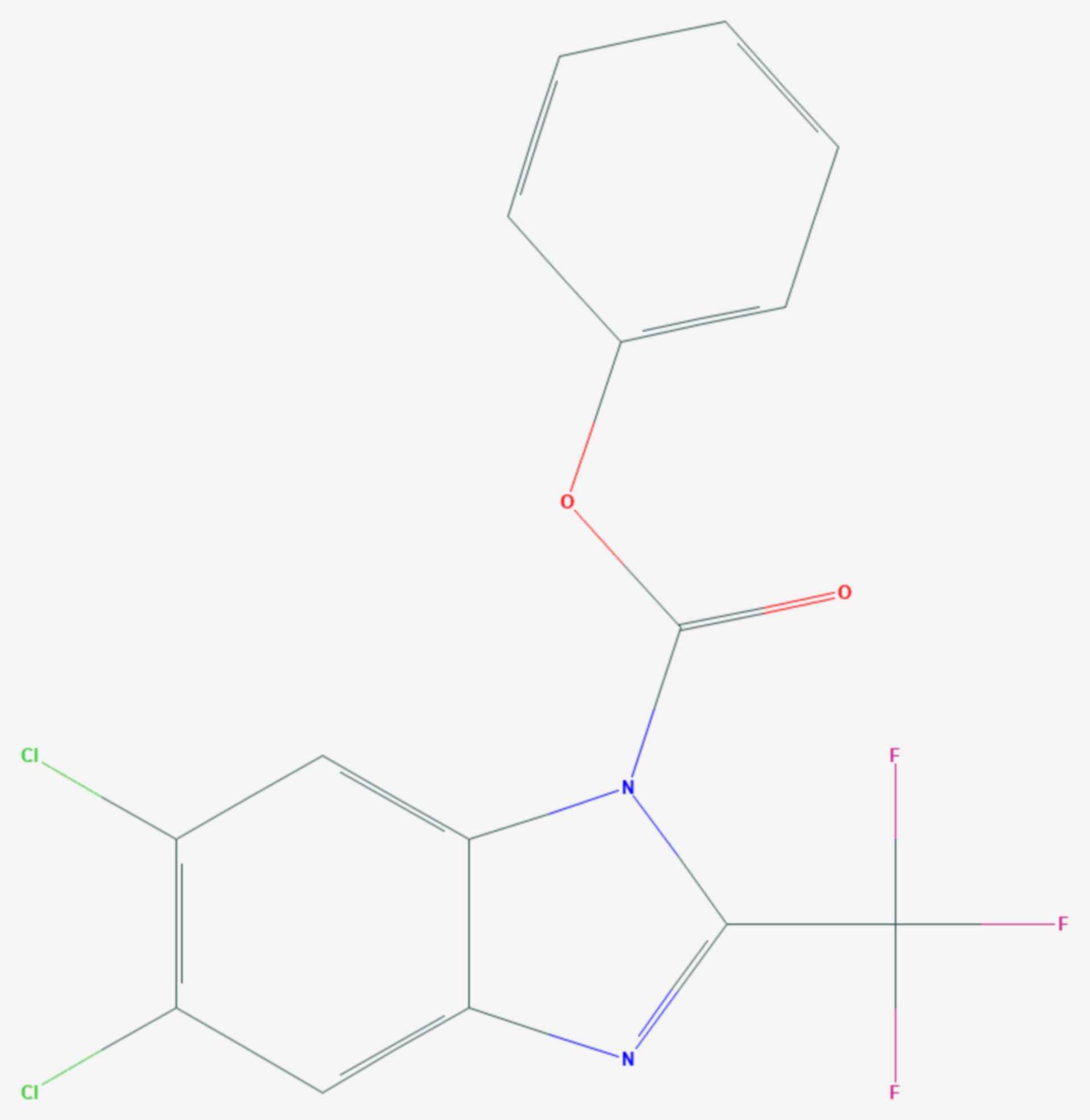 Fenazaflor (Strukturformel)