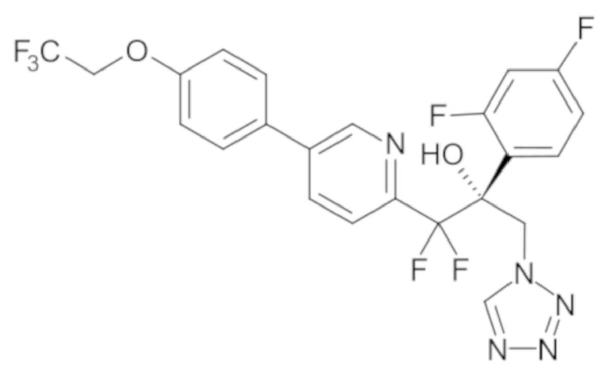 Strukturformel Oteseconazol