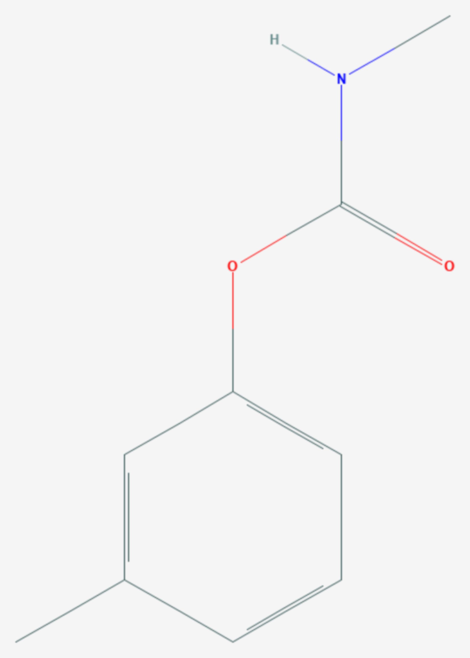 Metolcarb (Strukturformel)